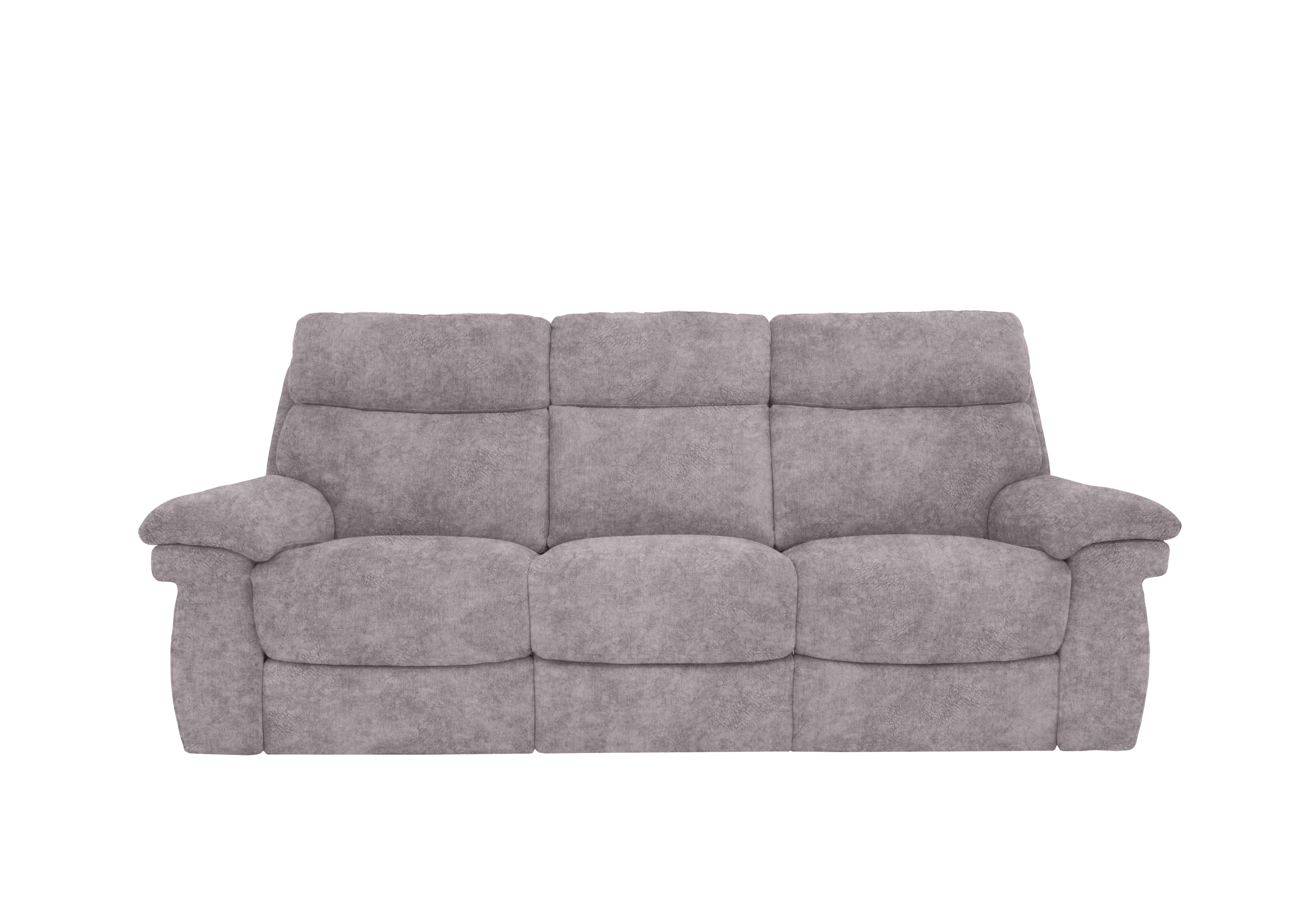 Serene 3 Seater Fabric Power Recliner Sofa with Drop Down Table in Bfa-Bnn-R28 Grey on Furniture Village