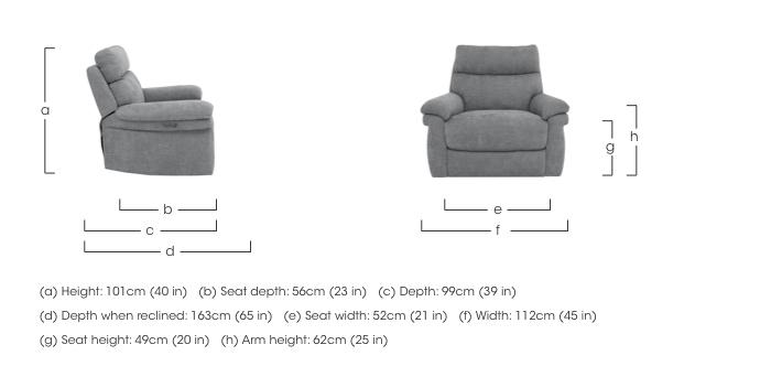 Serene Fabric Chair in  on Furniture Village