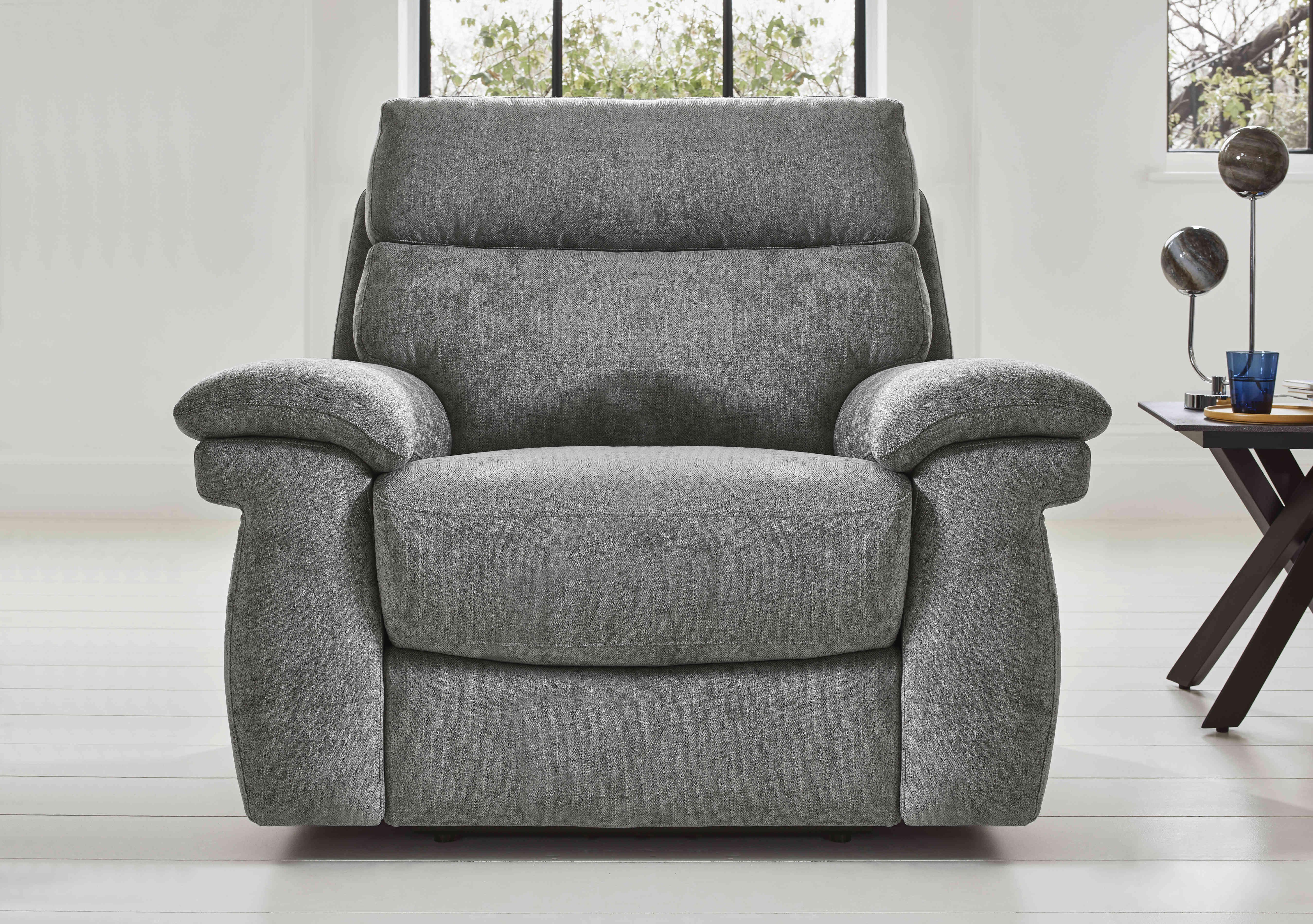 Serene Fabric Chair in  on Furniture Village