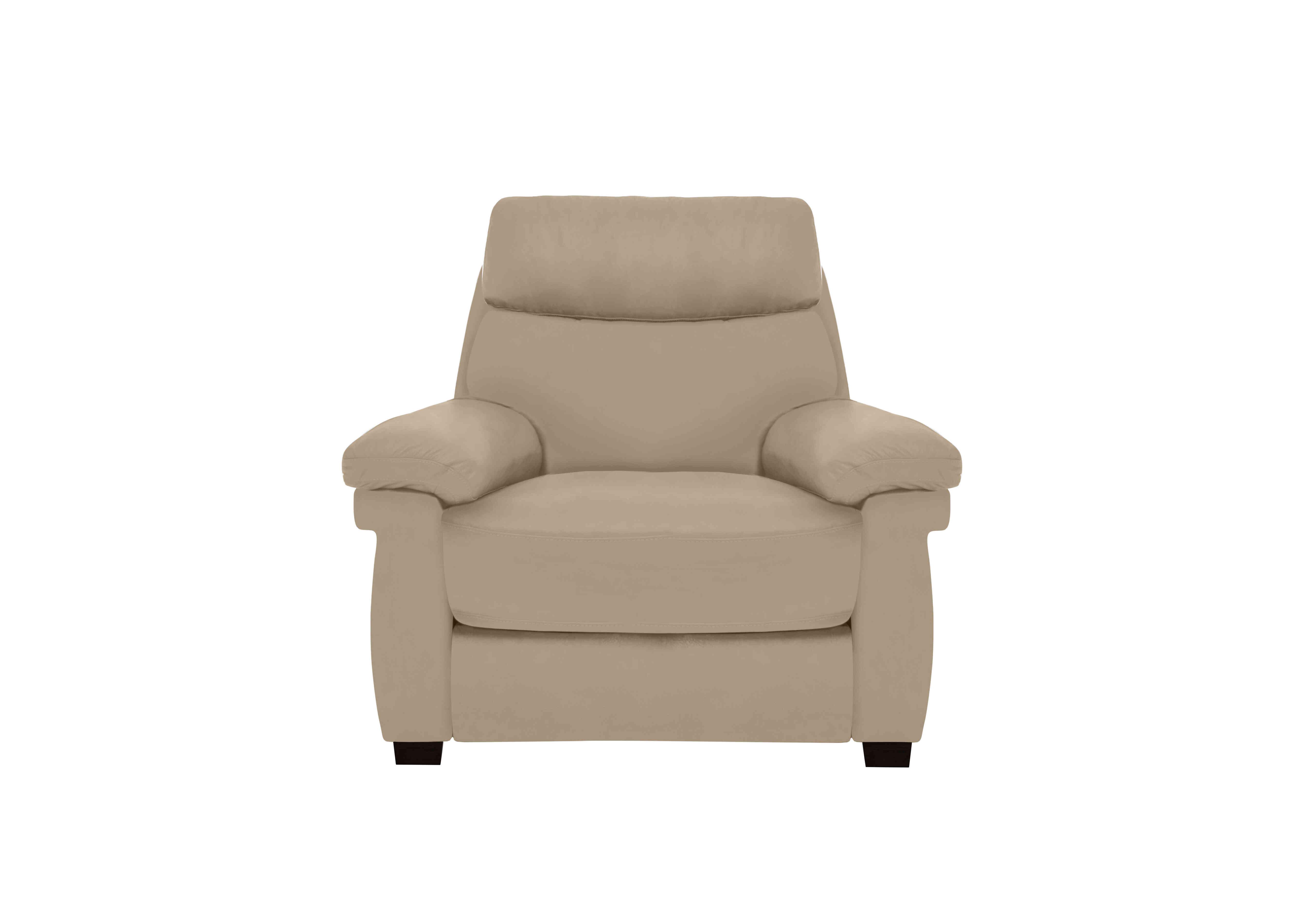 Serene Leather Chair in Bx-039c Pebble on Furniture Village