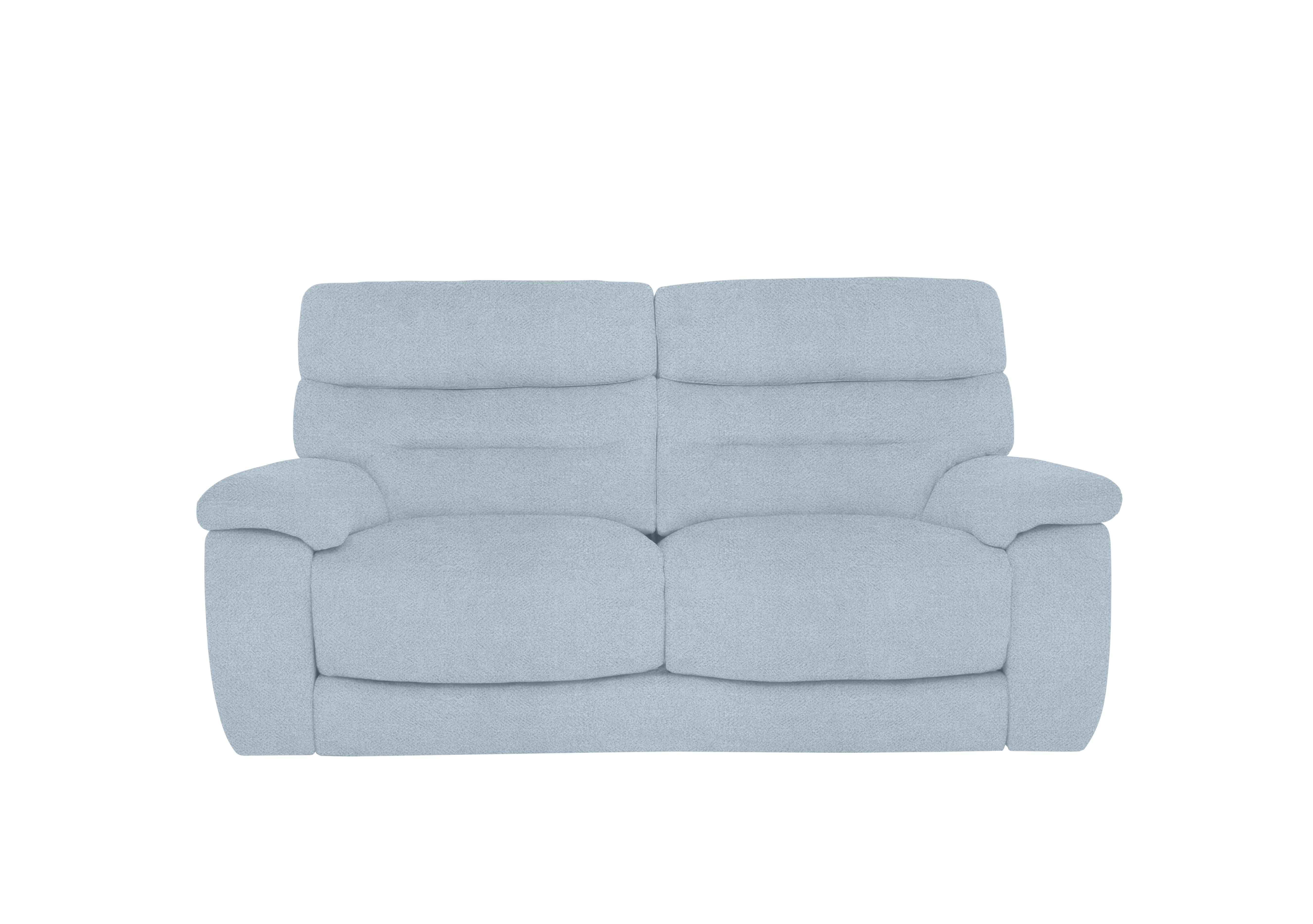 Nimbus 2 Seater Fabric Sofa in Fab-Meo-R17 Baby Blue on Furniture Village