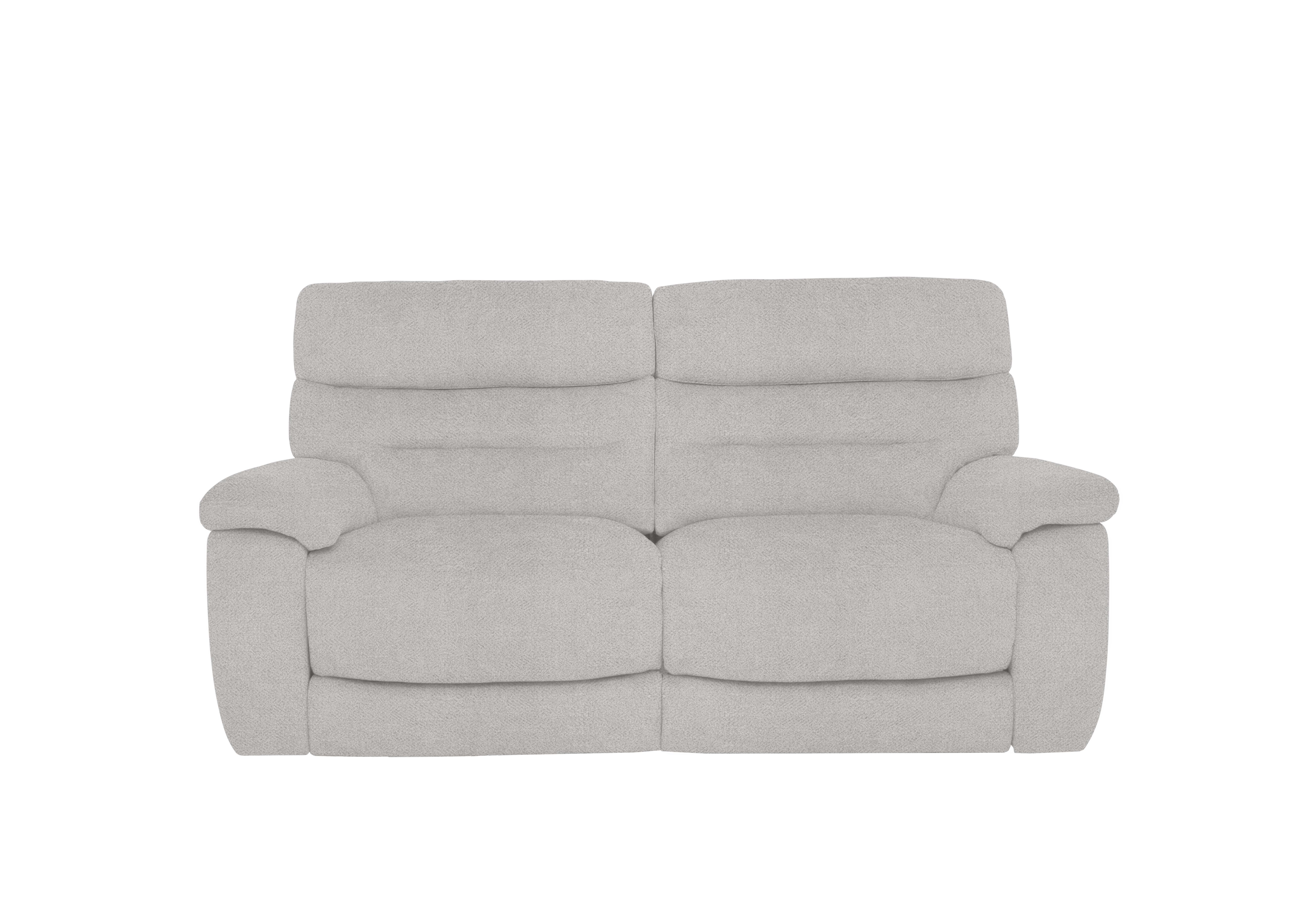Nimbus 2 Seater Fabric Sofa in Fab-Meo-R23 Silver Grey on Furniture Village