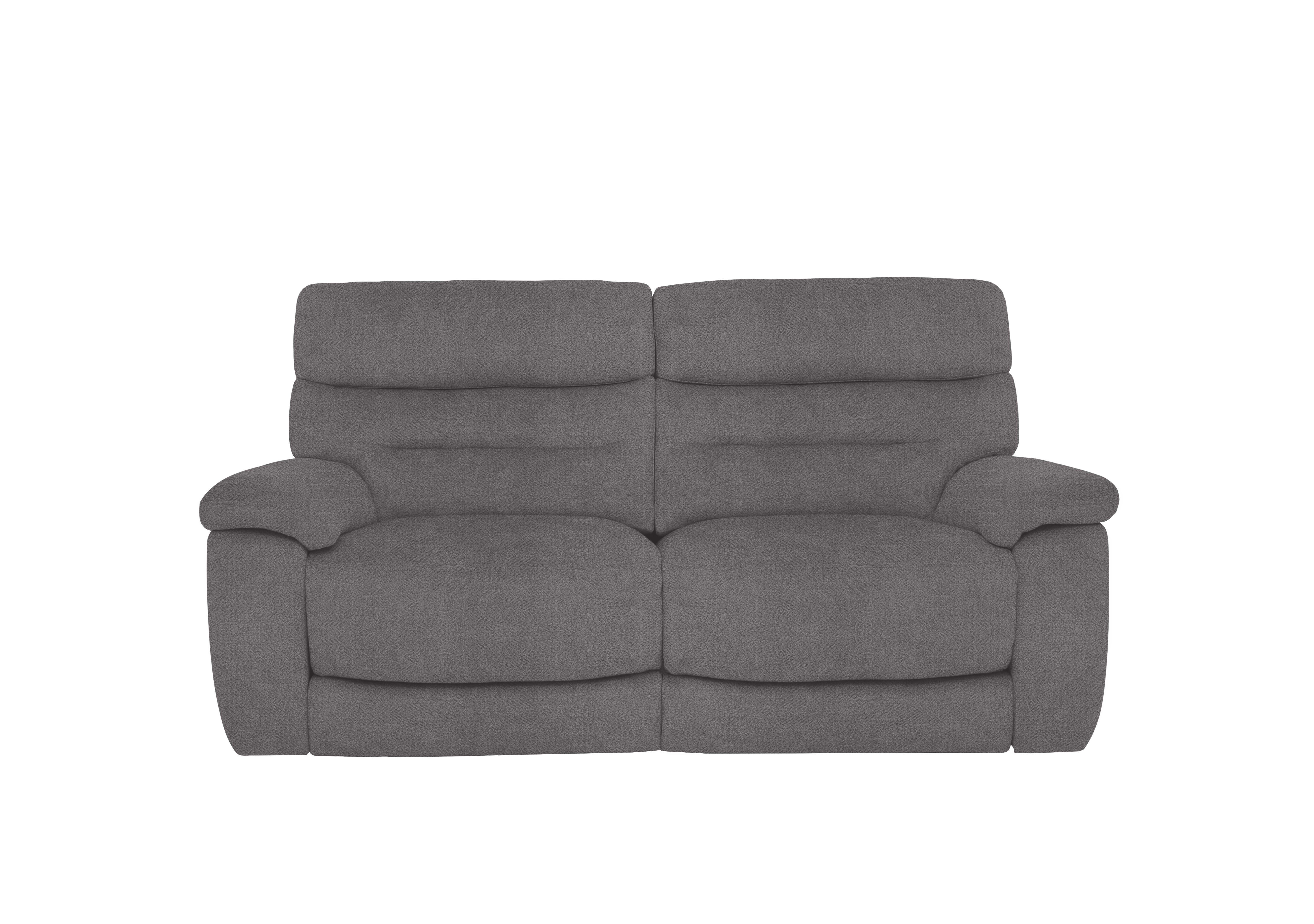 Nimbus 2 Seater Fabric Sofa in Fab-Meo-R25 Iron Grey on Furniture Village