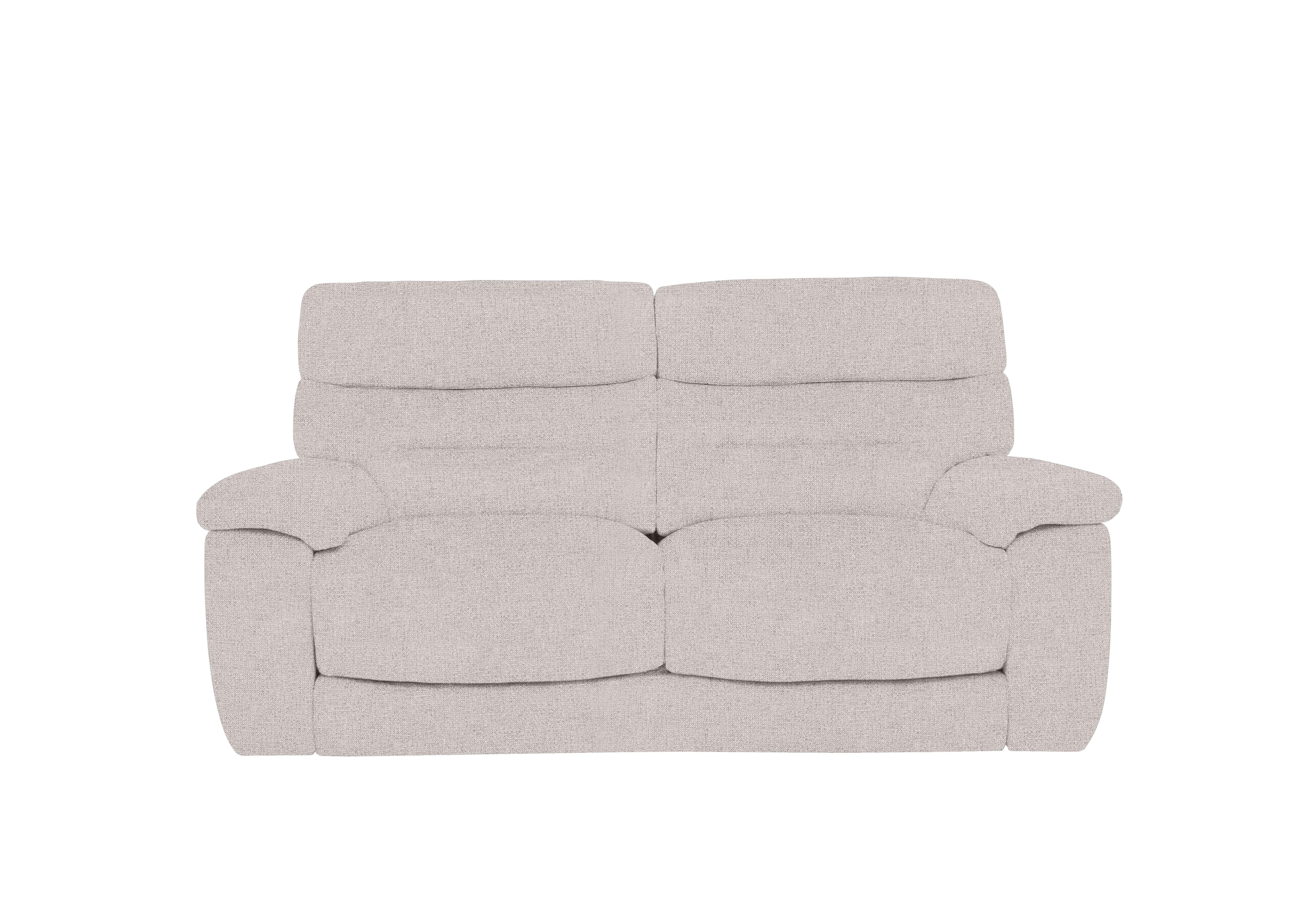 Nimbus 2 Seater Fabric Sofa in Fab-Mil-R120 Mink on Furniture Village