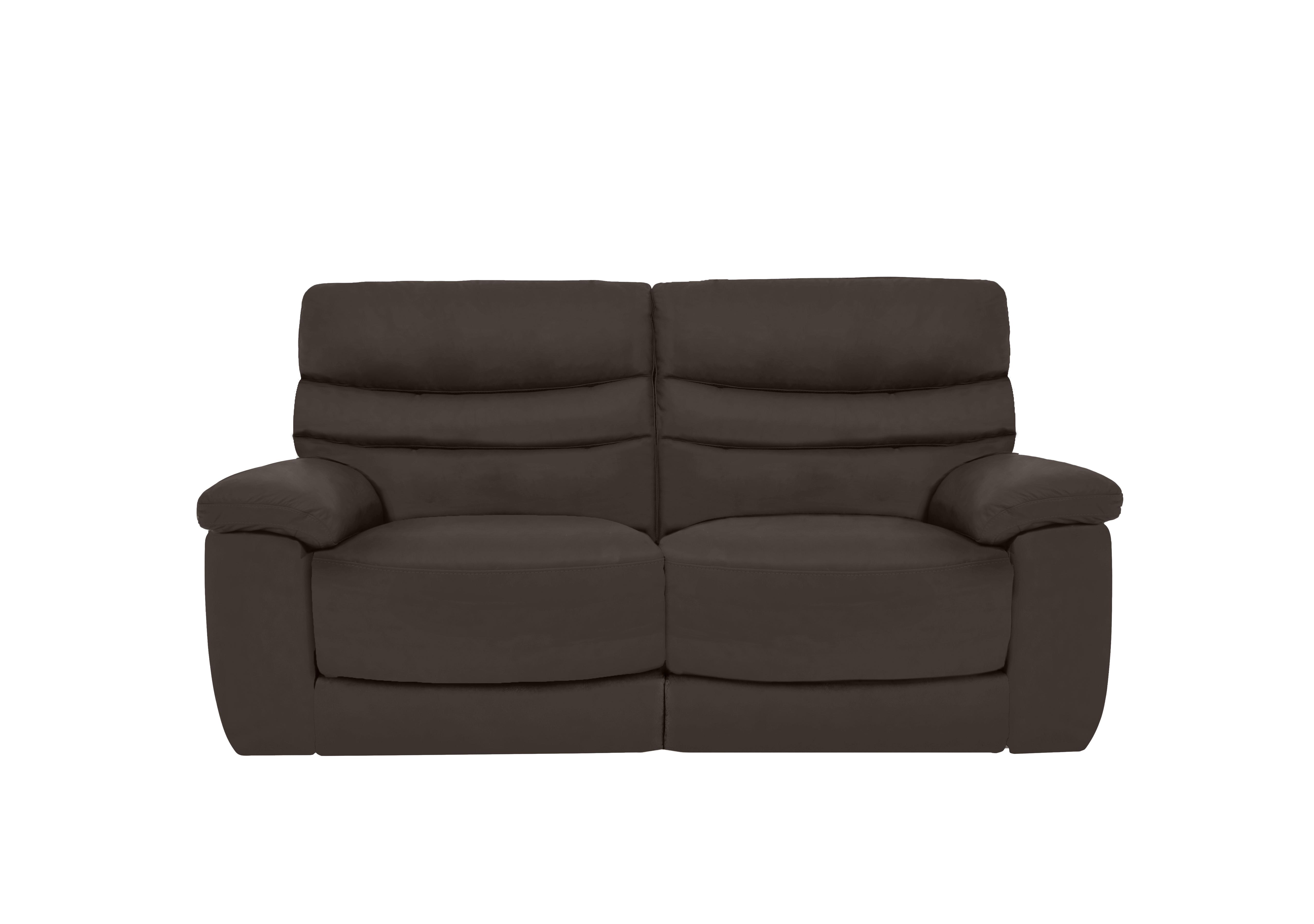 Nimbus 2 Seater Leather Sofa in Bx-037c Walnut on Furniture Village