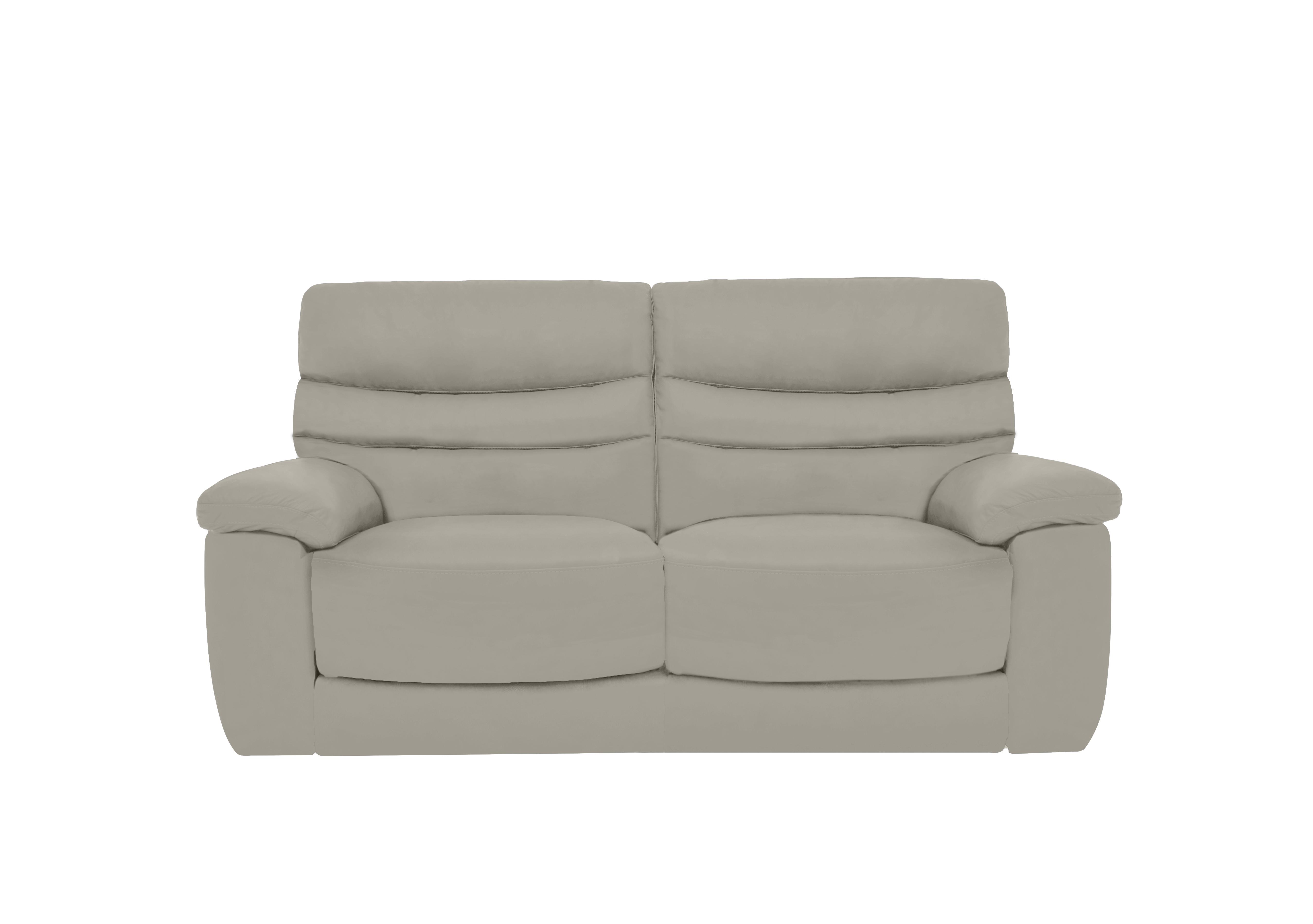 Nimbus 2 Seater Leather Sofa in Bx-251e Grey on Furniture Village