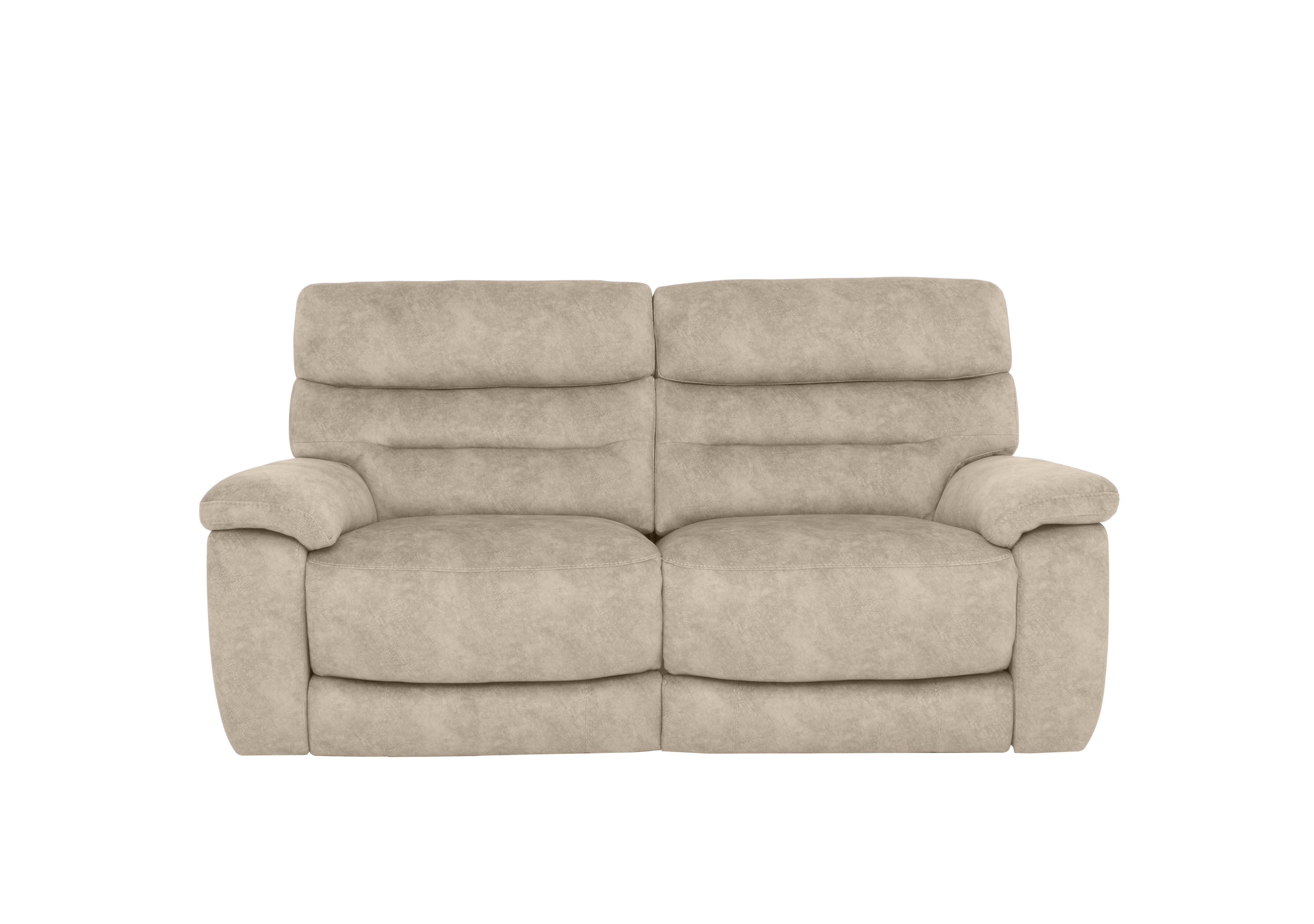 Nimbus 2 Seater Fabric Power Recliner Sofa with Power Headrests and Power Lumbar in Bfa-Bnn-R26 Cream on Furniture Village