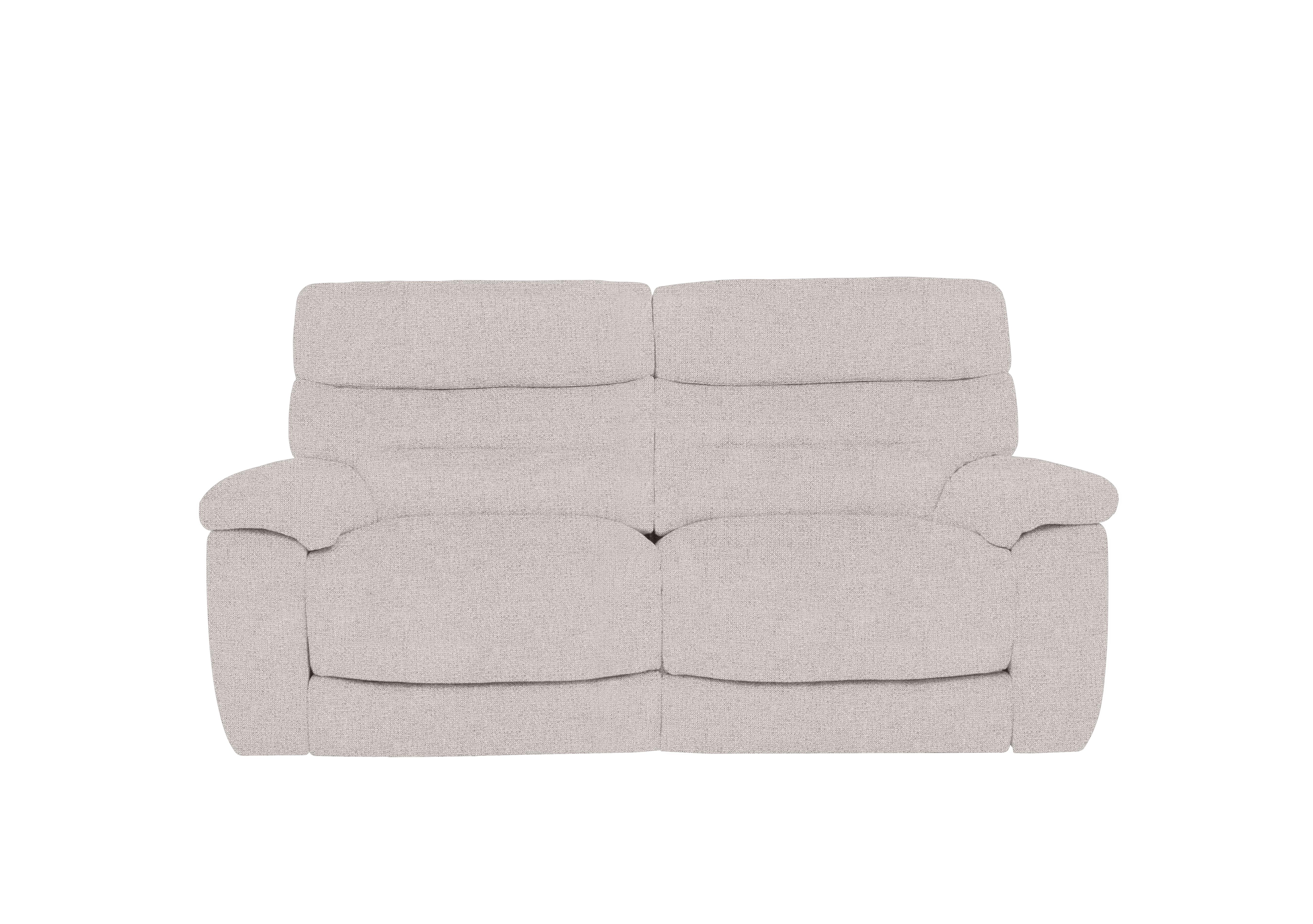 Nimbus 2 Seater Fabric Power Recliner Sofa with Power Headrests and Power Lumbar in Fab-Mil-R120 Mink on Furniture Village