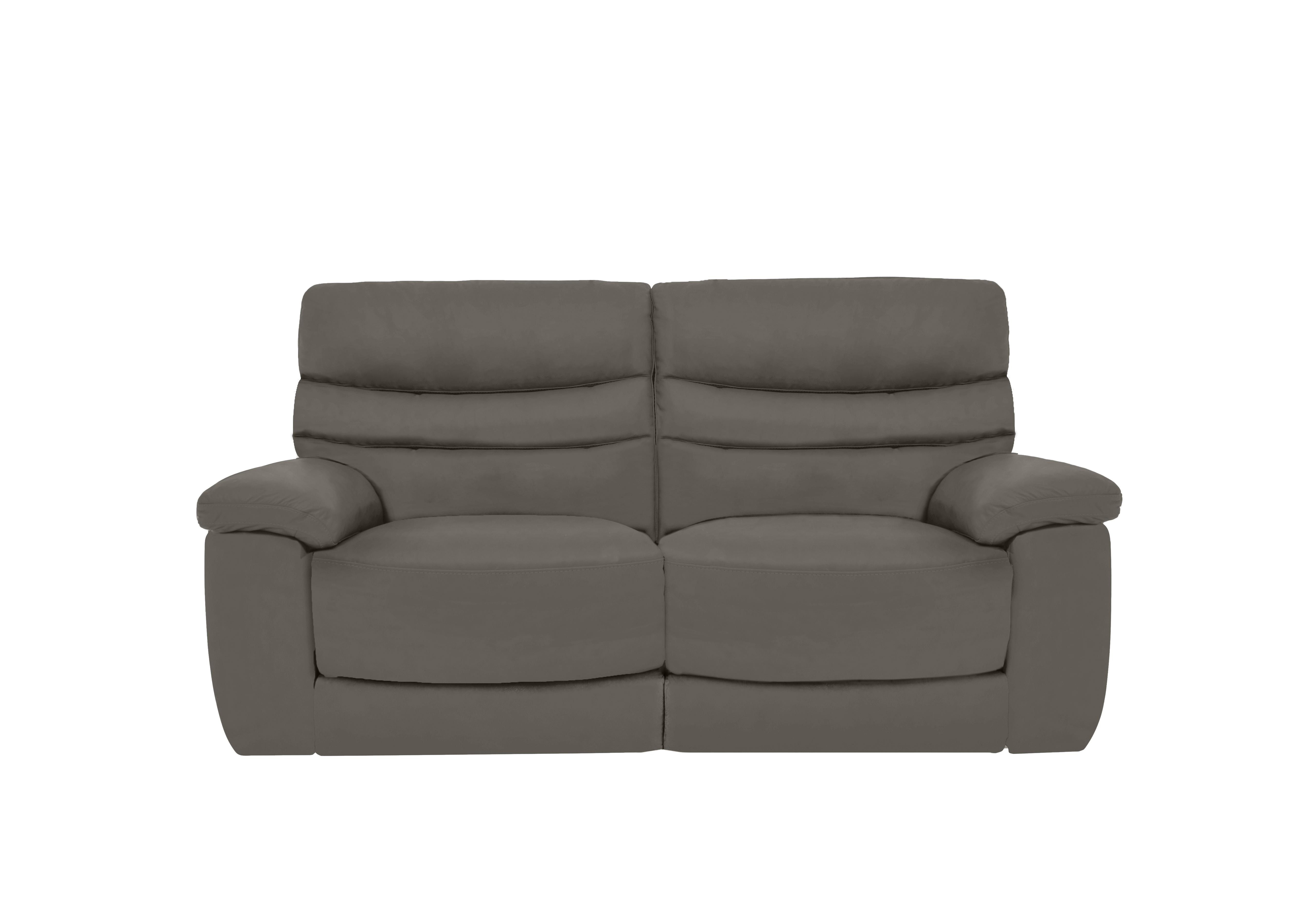Nimbus 2 Seater Leather Power Recliner Sofa with Power Headrests and Power Lumbar in Bx-042e Elephant on Furniture Village