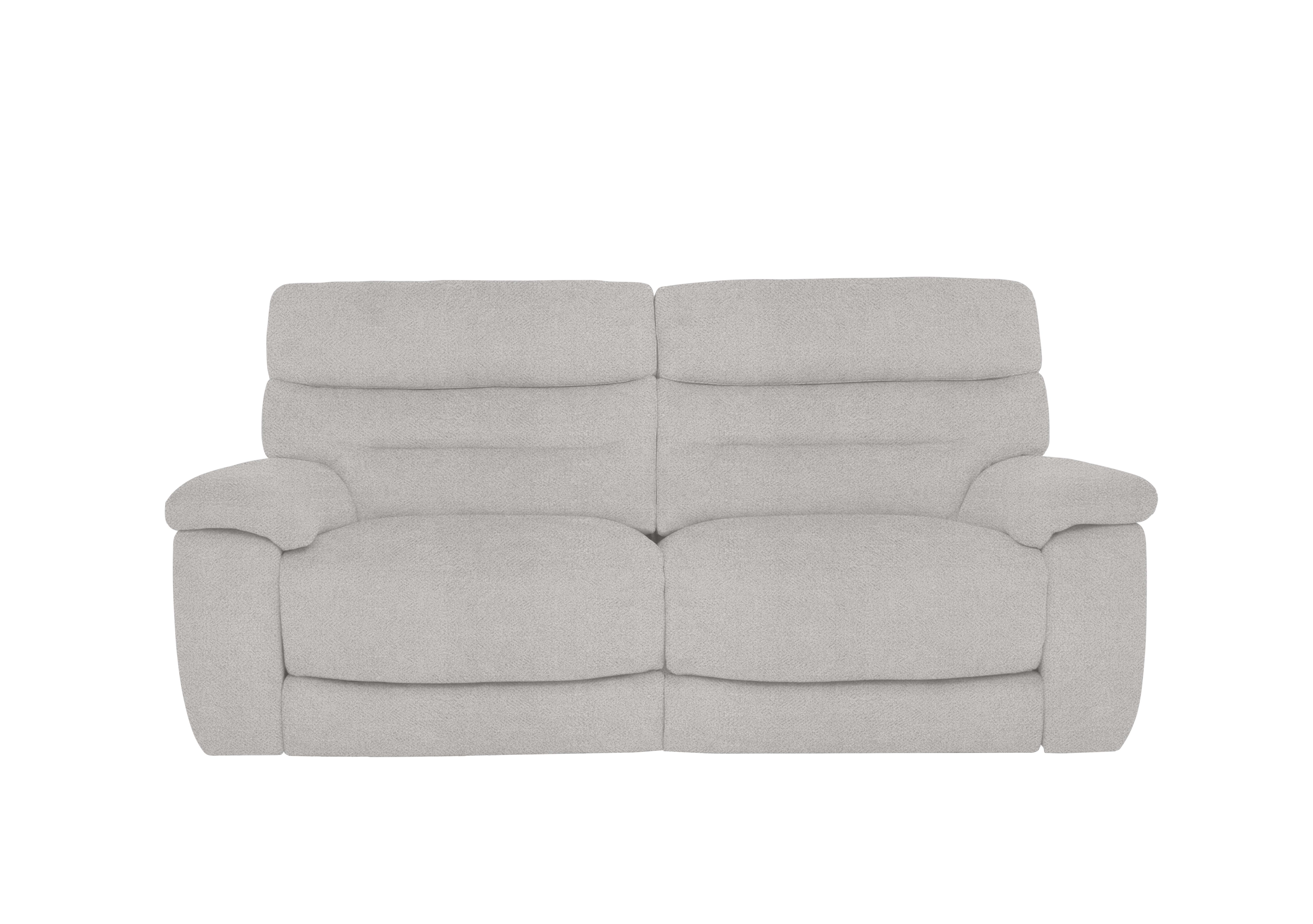 Nimbus 3 Seater Fabric Sofa in Fab-Meo-R23 Silver Grey on Furniture Village