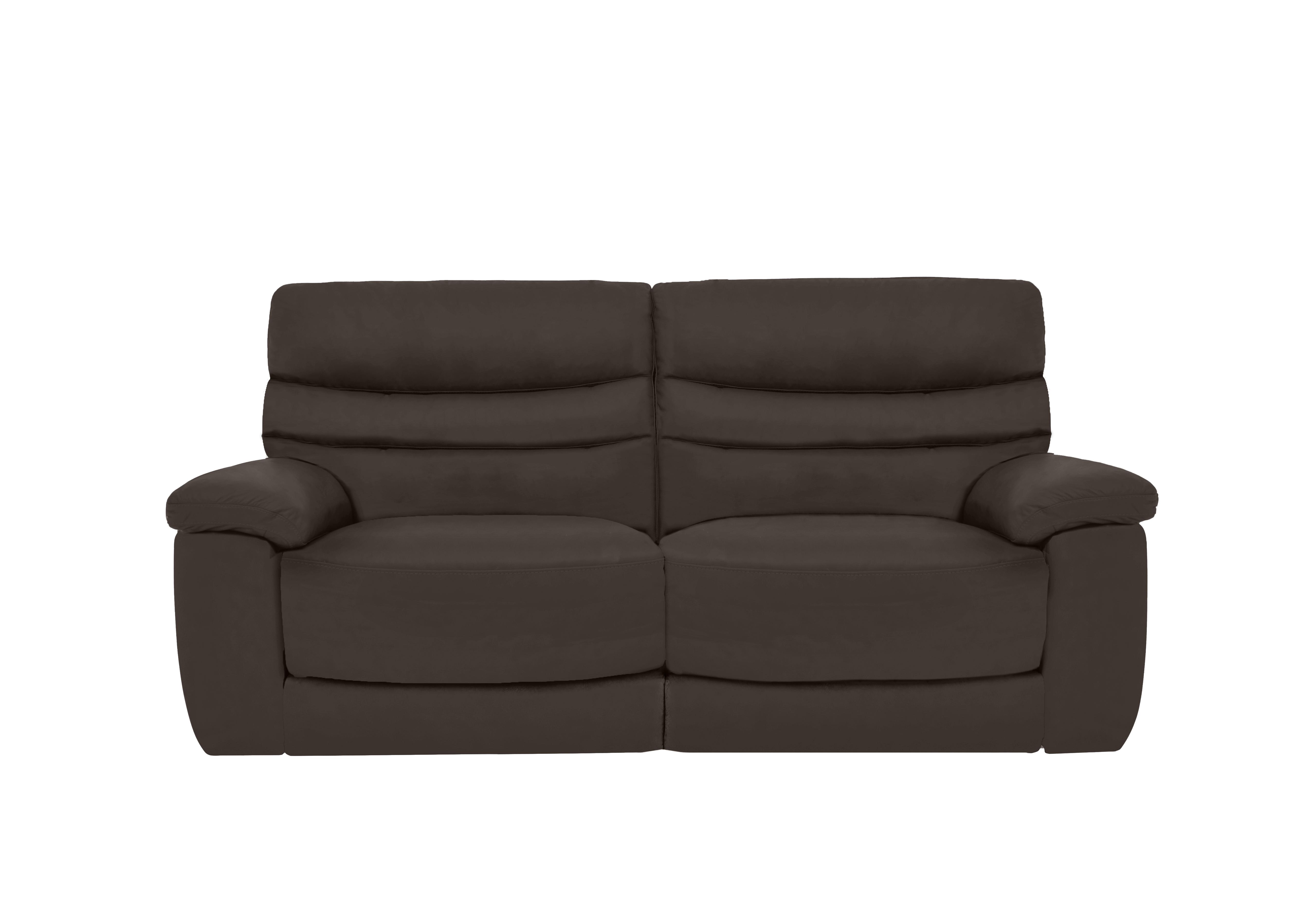 Nimbus 3 Seater Leather Sofa in Bx-037c Walnut on Furniture Village