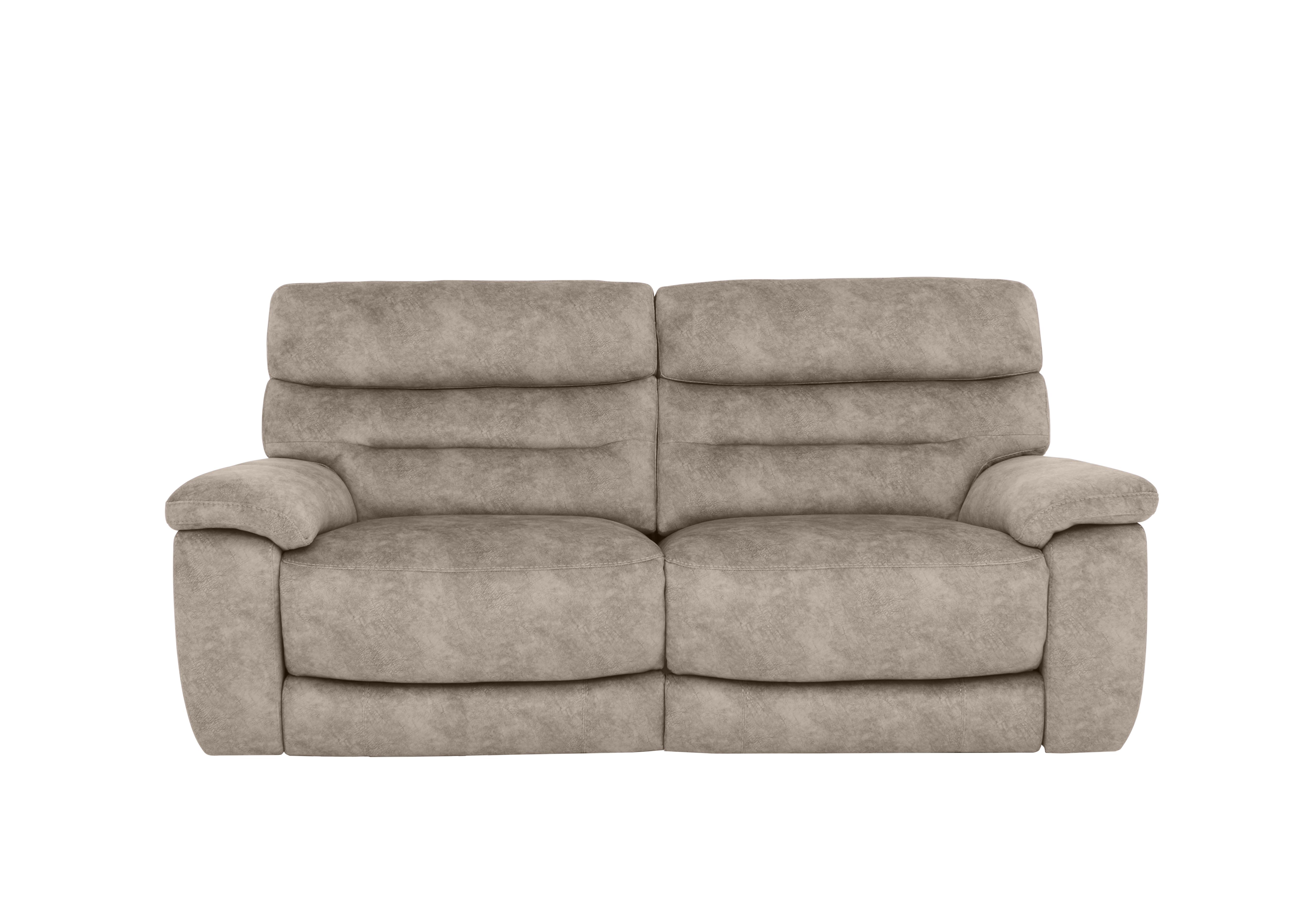 Nimbus 3 Seater Fabric Power Recliner Sofa with Power Headrests and Power Lumbar in Bfa-Bnn-R29 Mink on Furniture Village