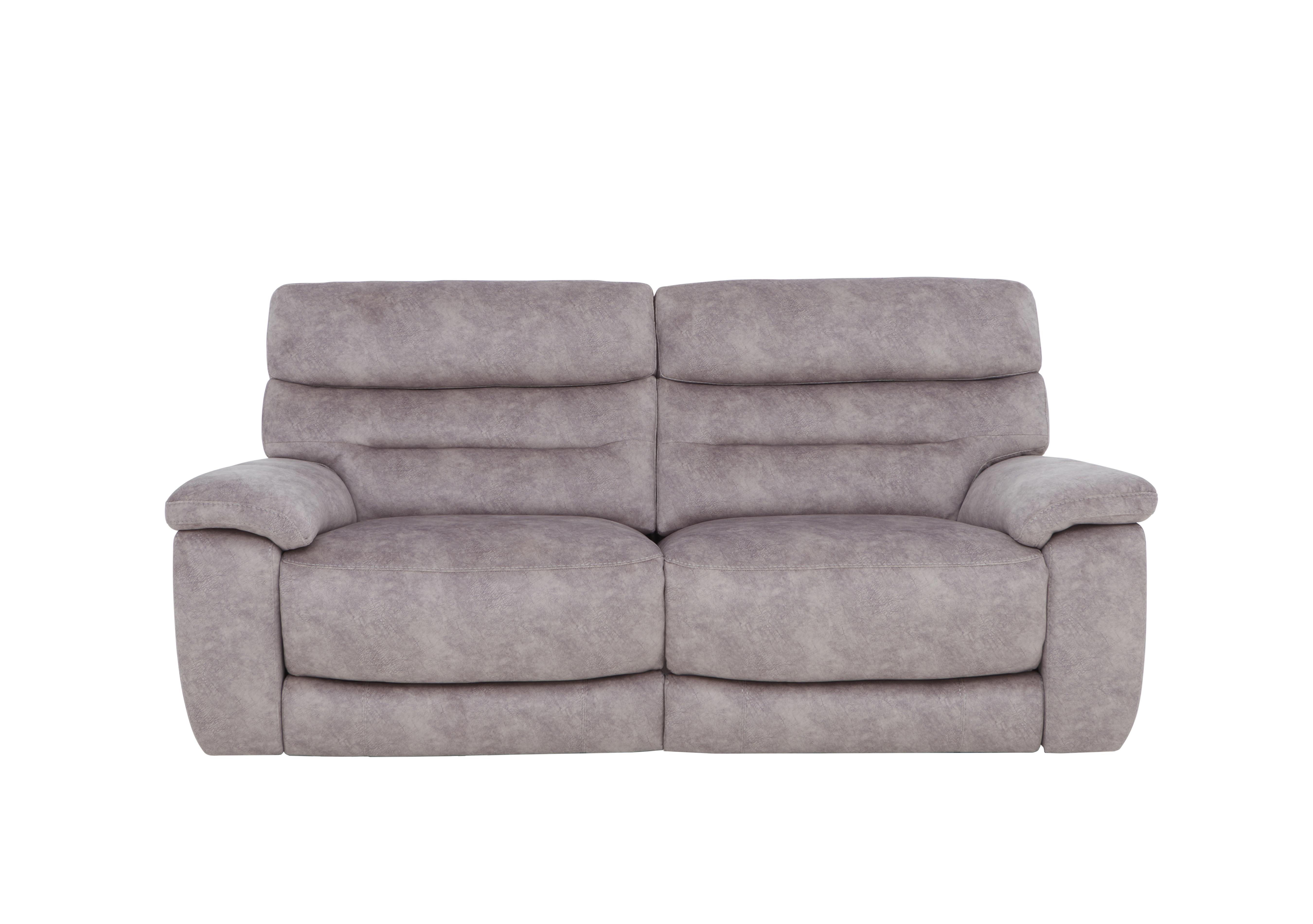 Nimbus 3 Seater Fabric Power Recliner Sofa with Power Headrests in Bfa-Bnn-R28 Grey on Furniture Village