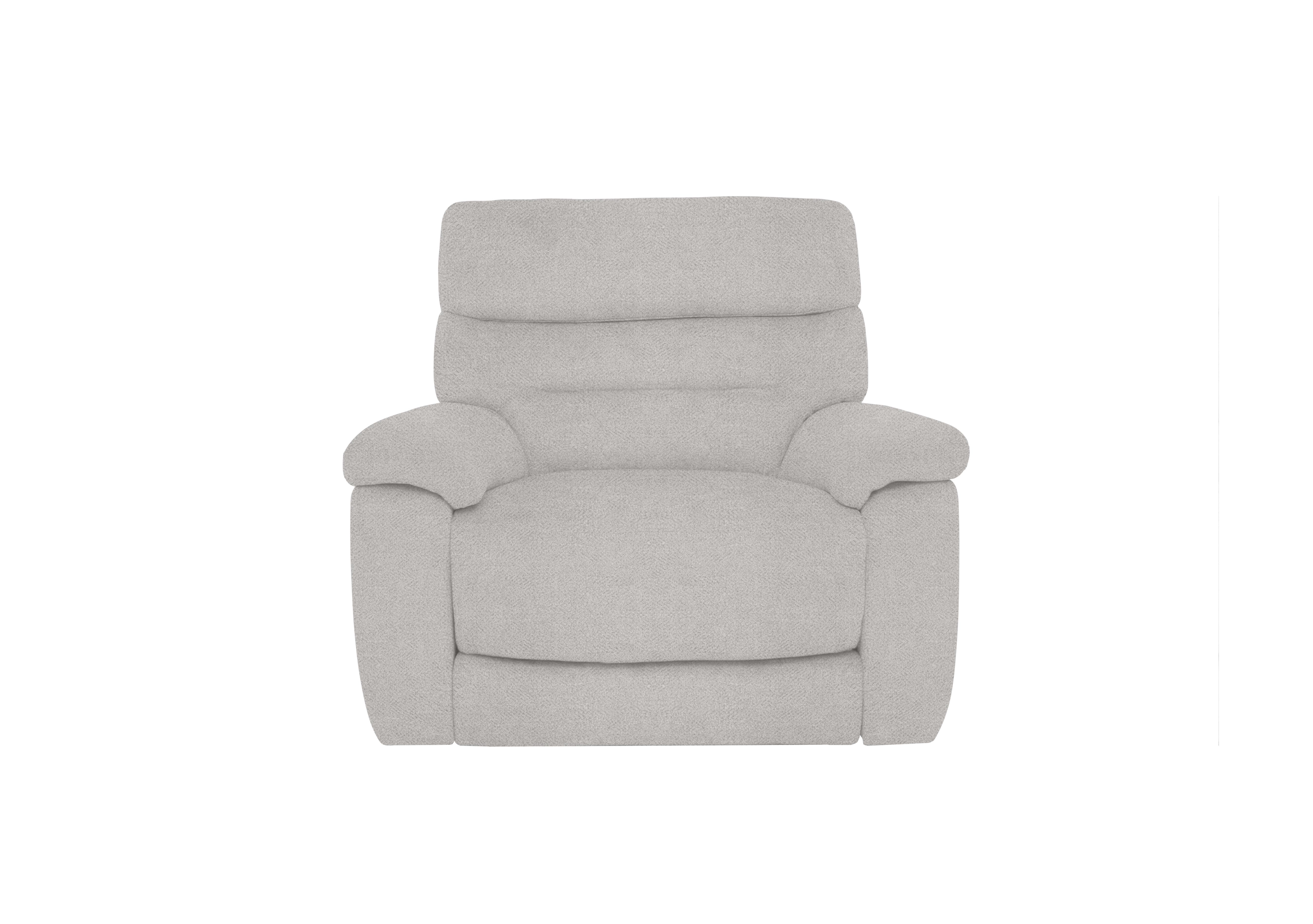 Nimbus Fabric Chair in Fab-Meo-R23 Silver Grey on Furniture Village