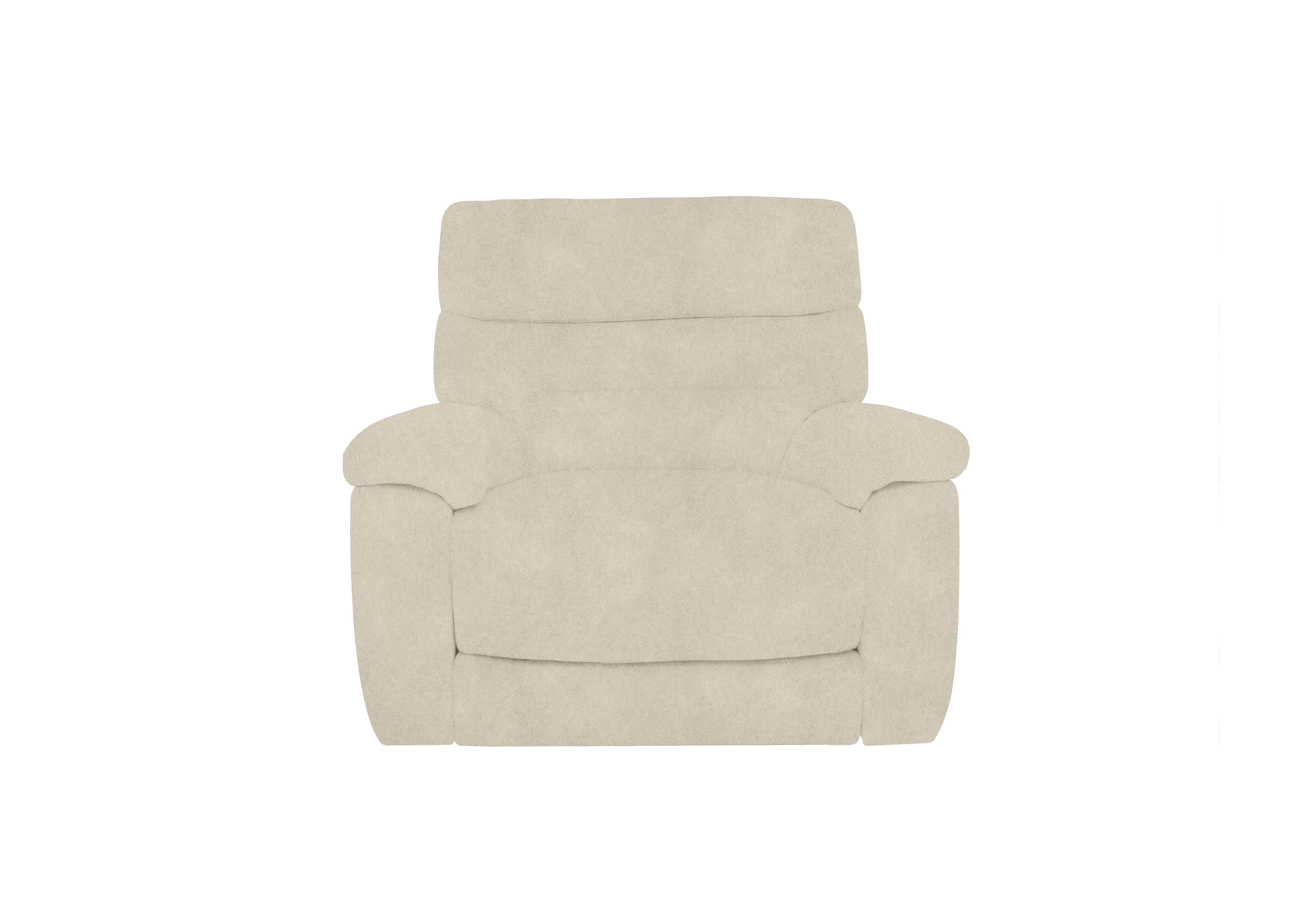 Nimbus Fabric Power Recliner Chair with Power Headrest and Power Lumbar in Bfa-Ori-R11 Cream on Furniture Village
