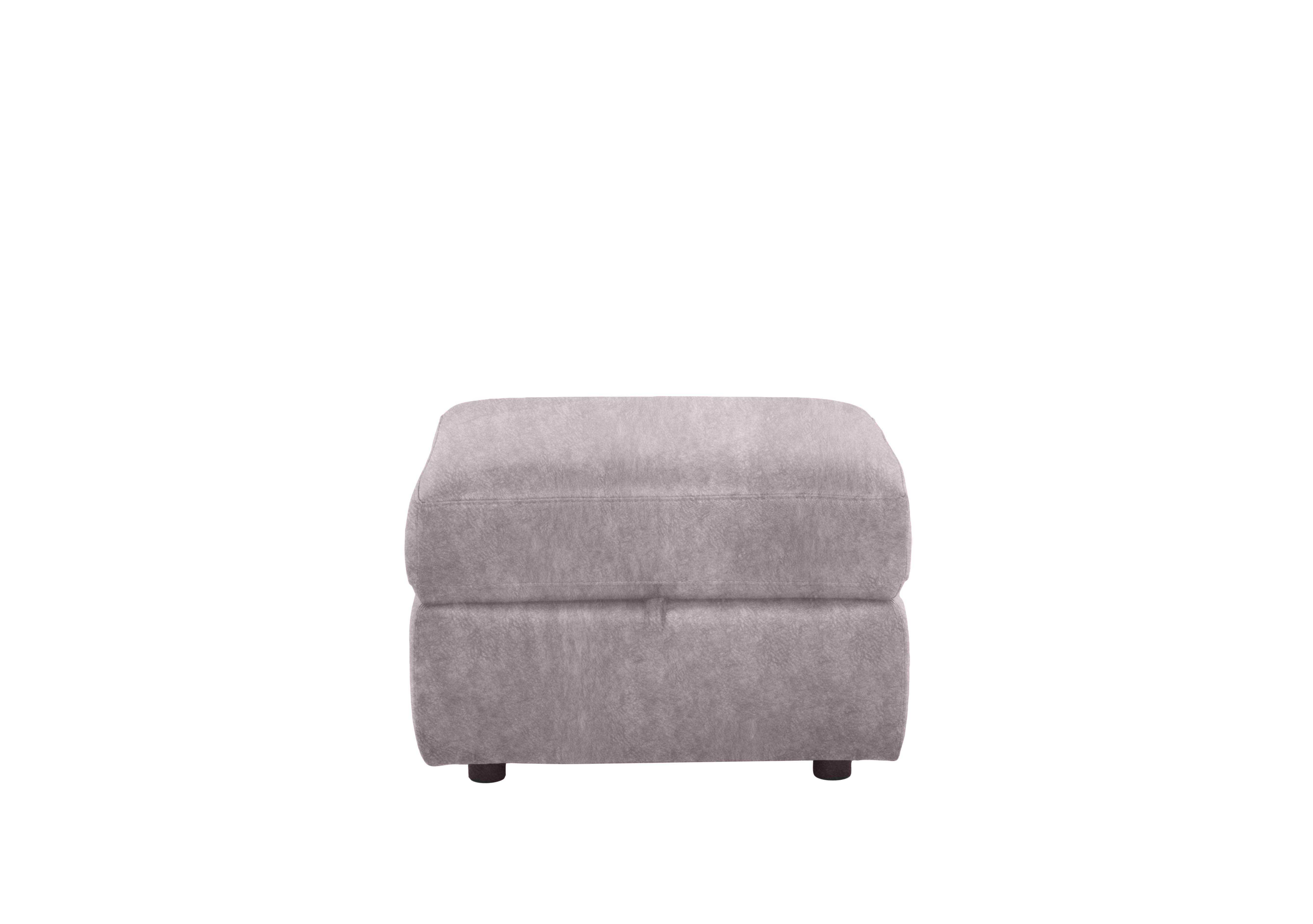 Fabric Storage Footstool in Bfa-Bnn-R28 Grey on Furniture Village