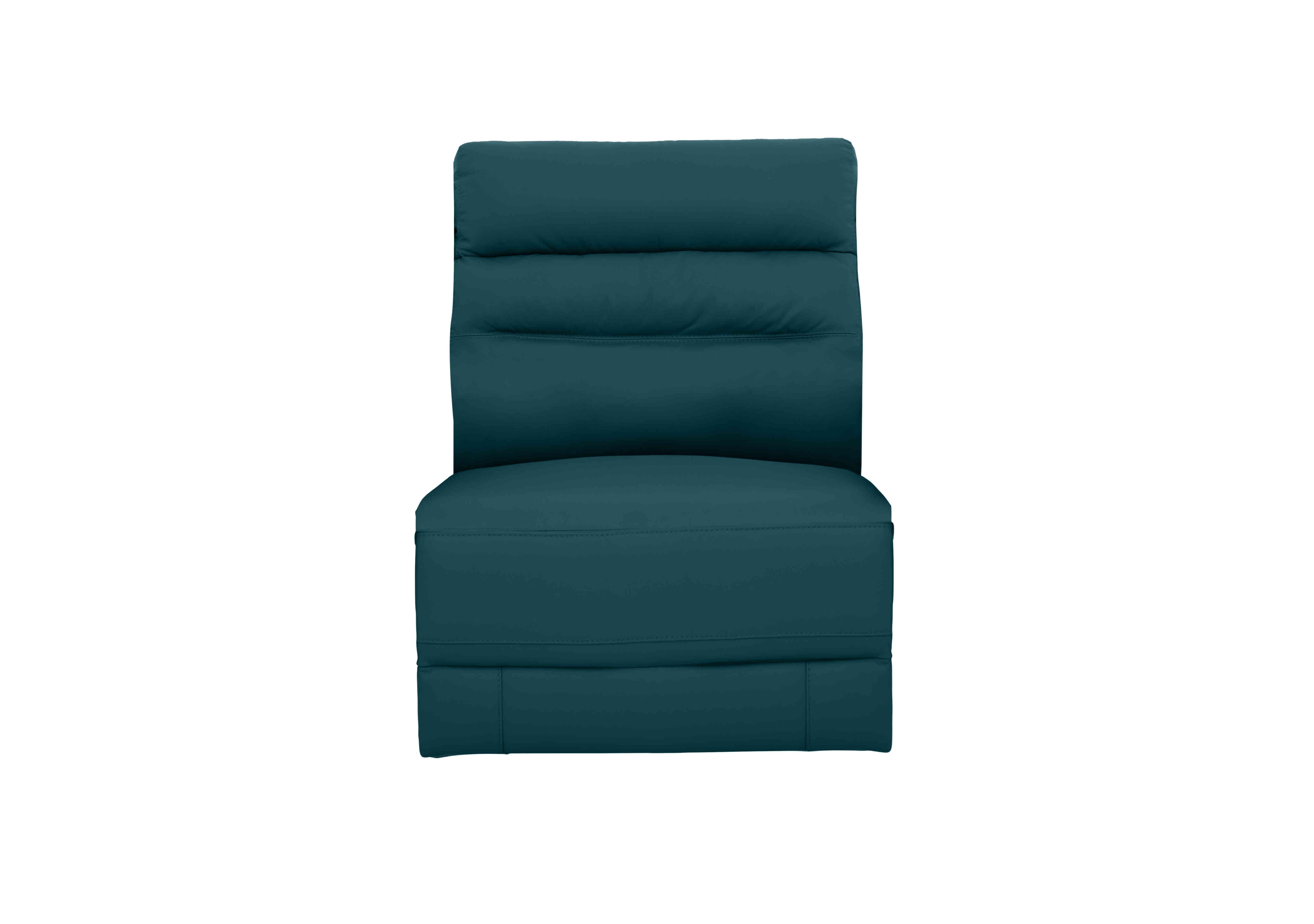 Berlin Leather Armless Unit in Midnight Jade Le-9314 on Furniture Village