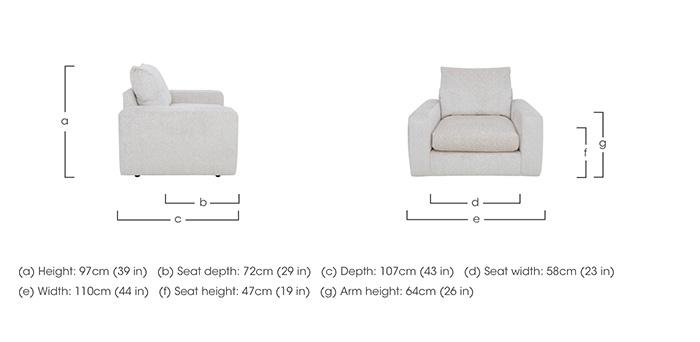 Pandora Chair in  on Furniture Village