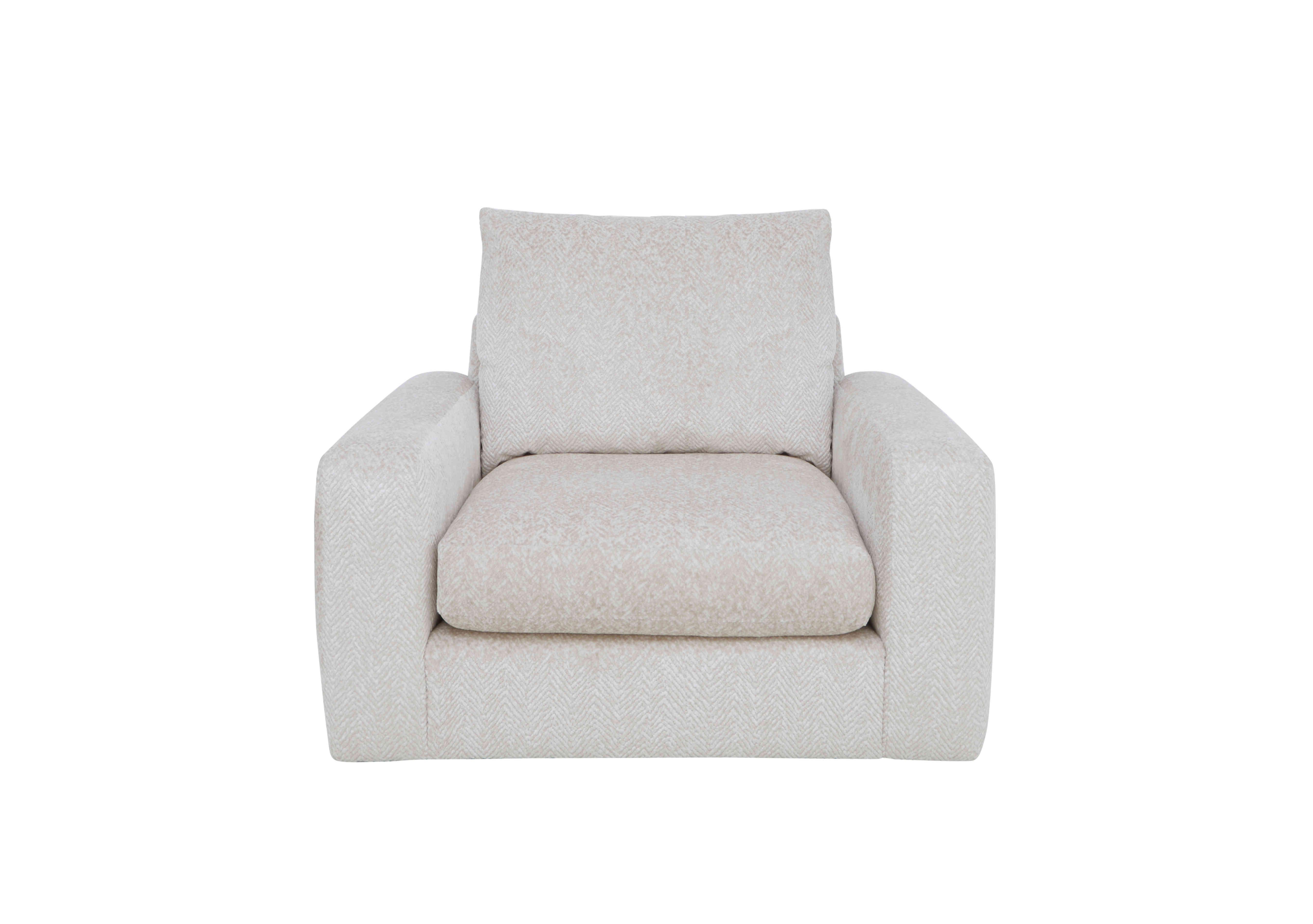 Pandora Chair in Chevron Ivory on Furniture Village