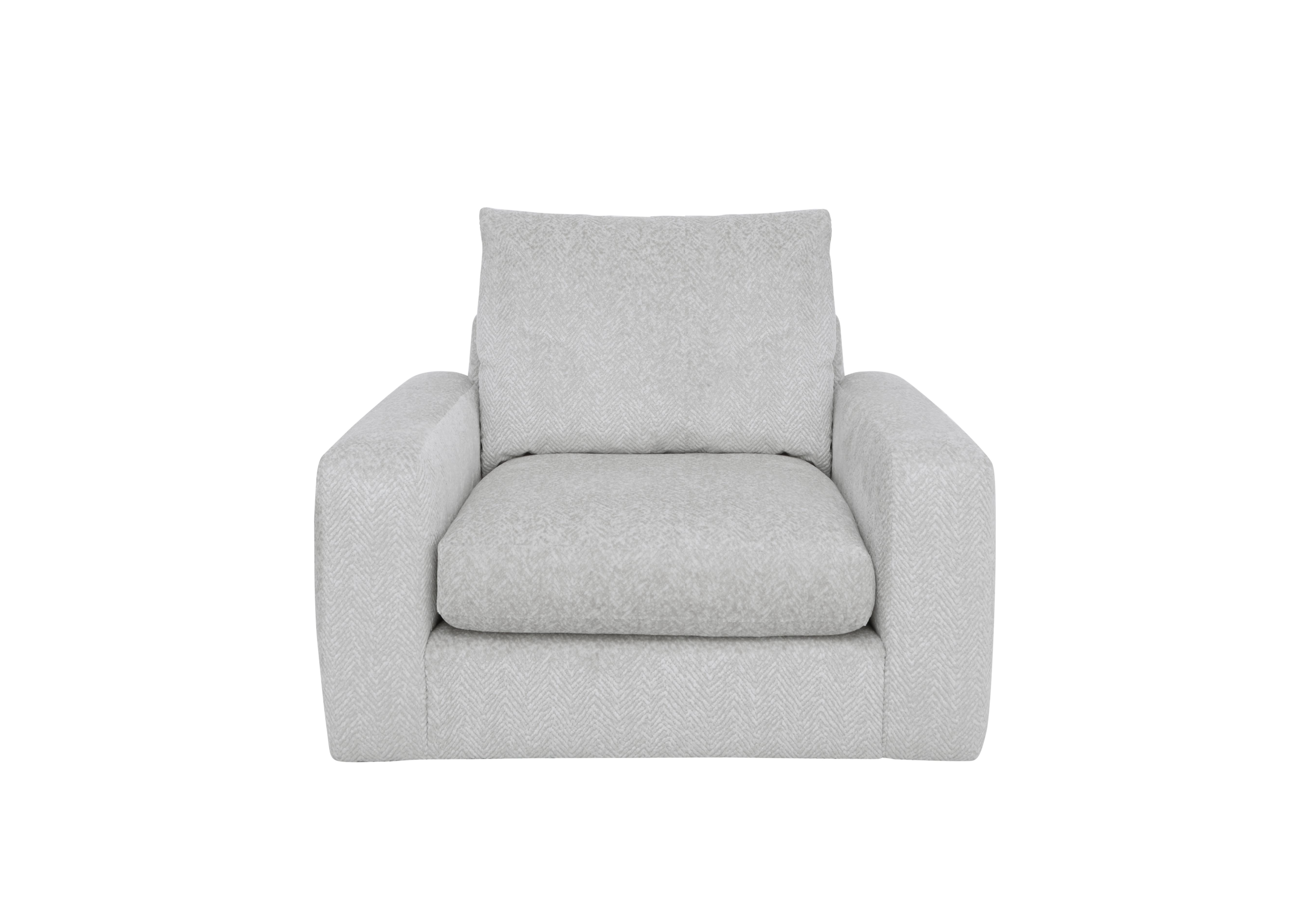 Pandora Chair in Chevron Silver on Furniture Village