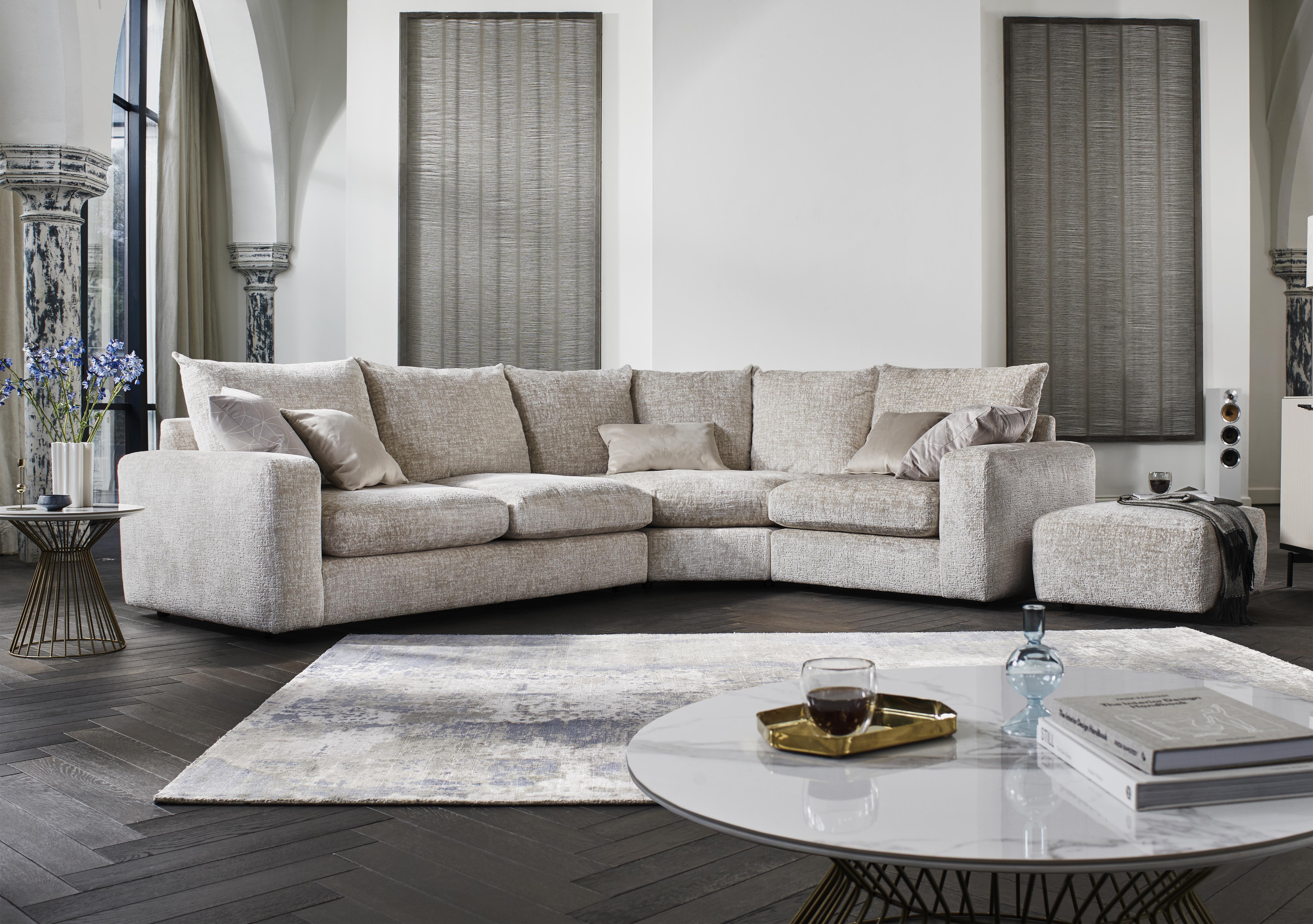 Boutique Pandora Small Corner Sofa in  on Furniture Village