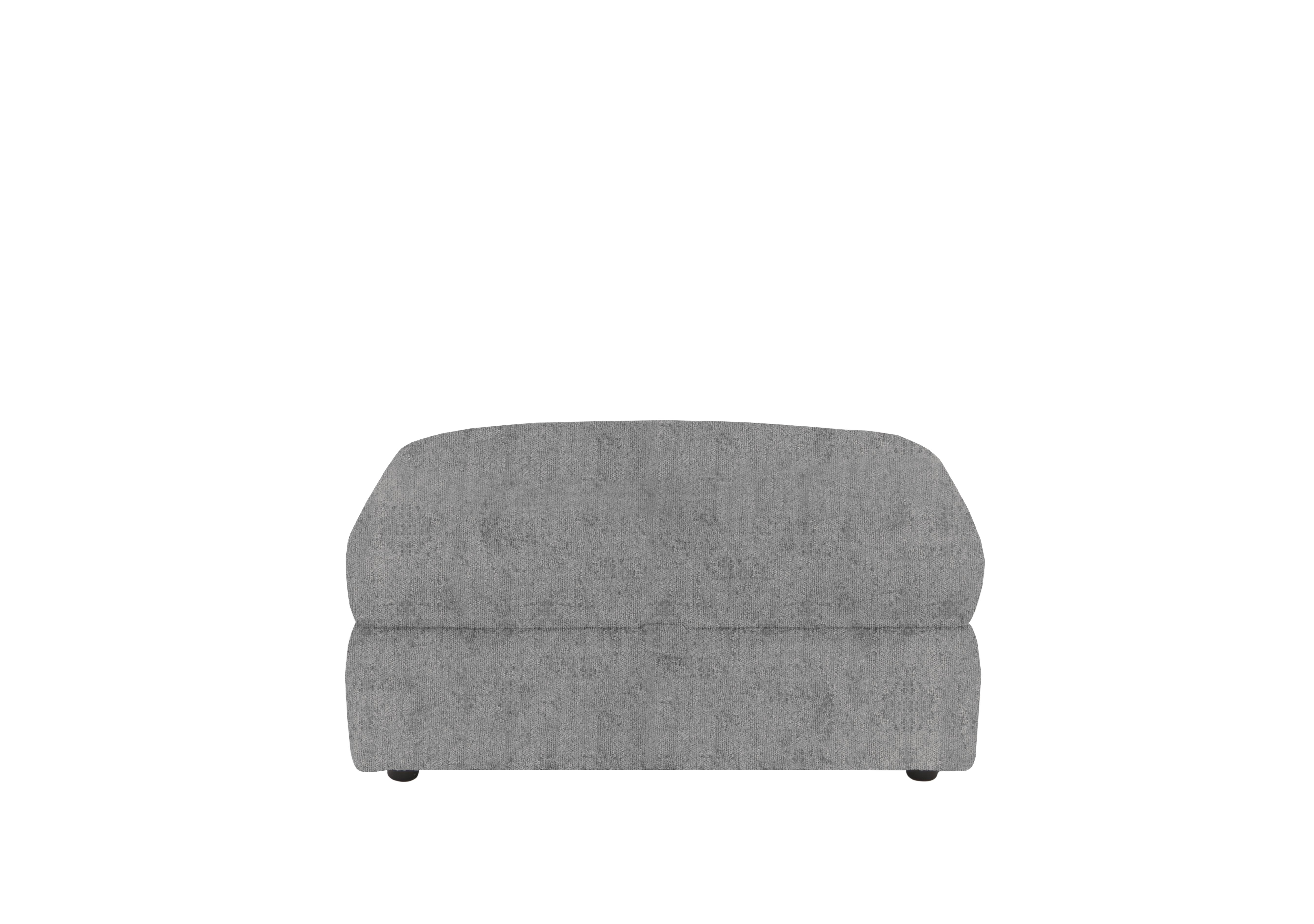 Pandora Large Storage Footstool in Denby Silver on Furniture Village