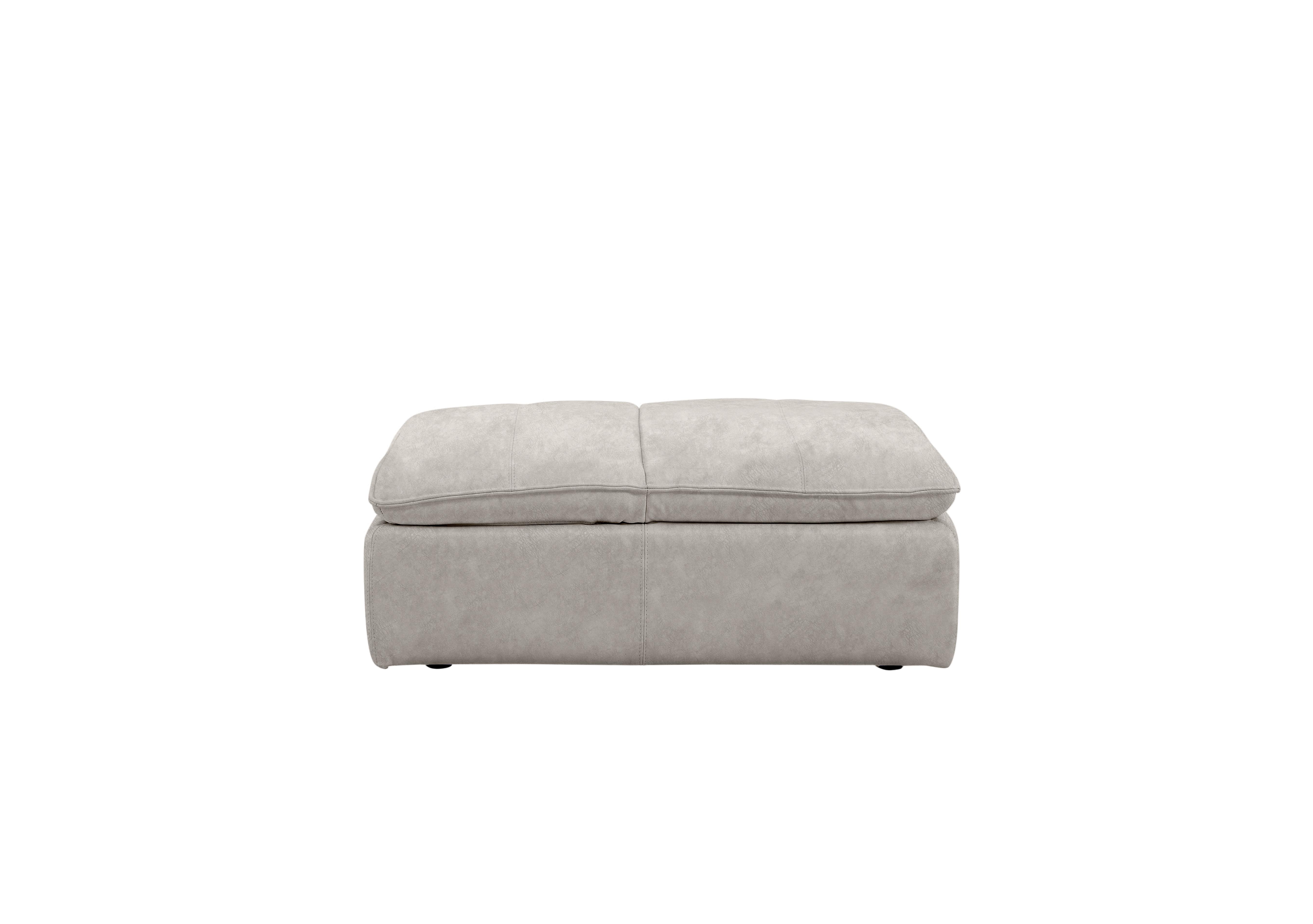 Starlight Express Fabric Storage Chair Footstool in Bfa-Bnn-R28 Fv3 Grey on Furniture Village