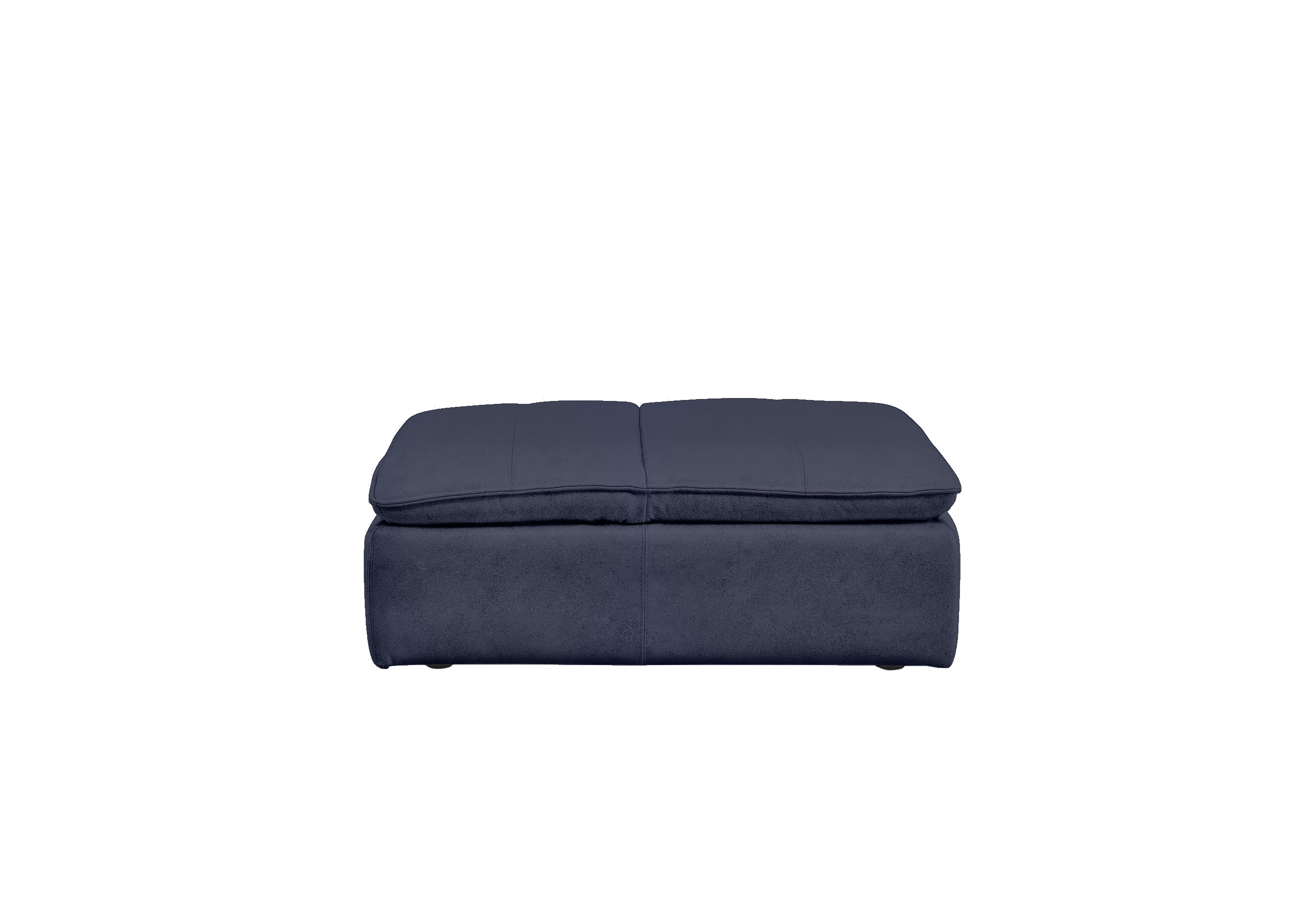 Starlight Express Fabric Storage Chair Footstool in Bfa-Ori-R23 Blue on Furniture Village