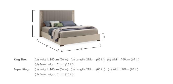 Franco Bed Frame in  on Furniture Village