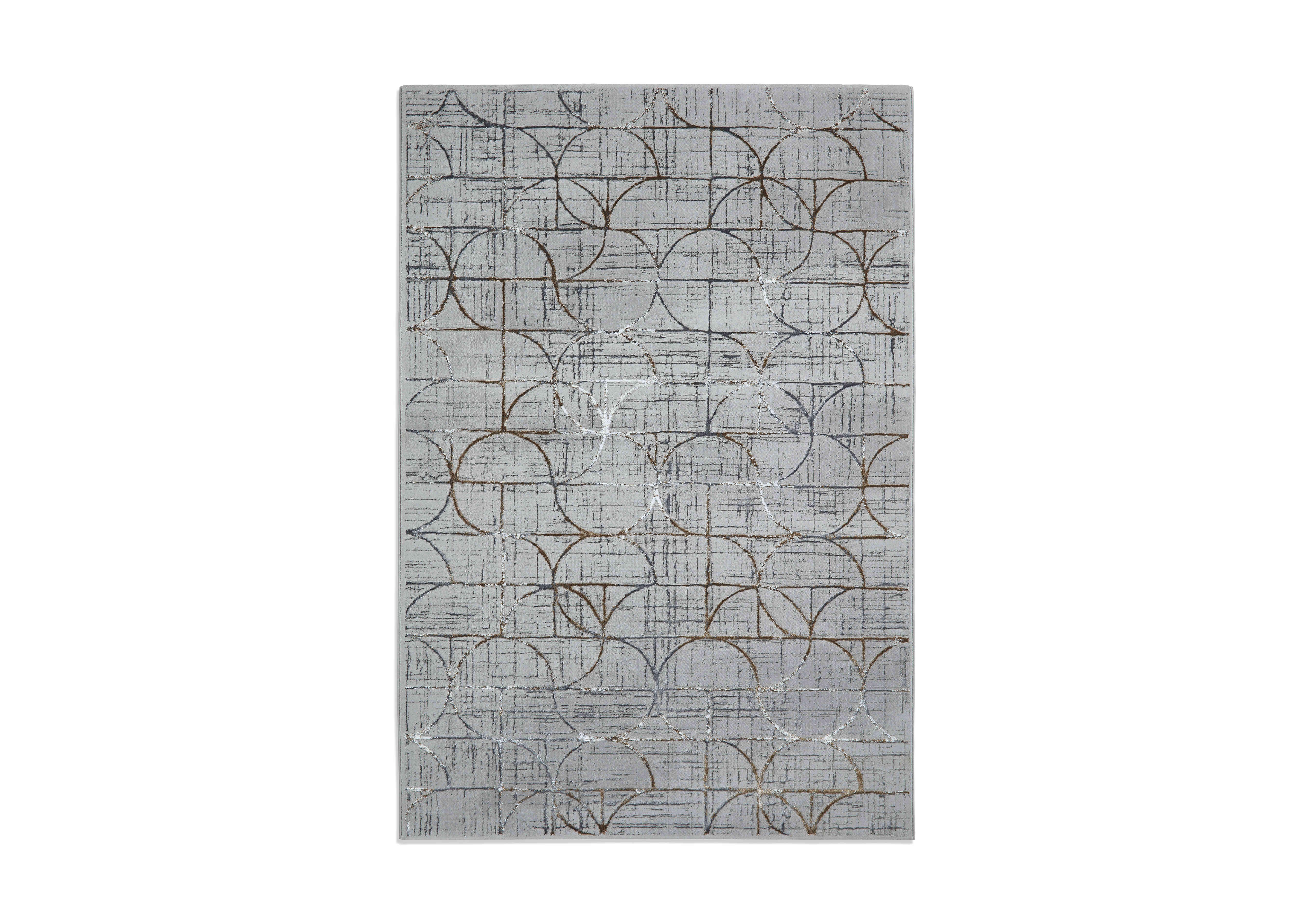 Shira Rug in Grey And Multi on Furniture Village