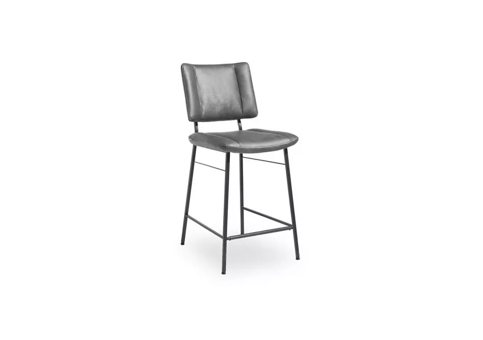 Toronto Faux Leather Fixed Bar Stool