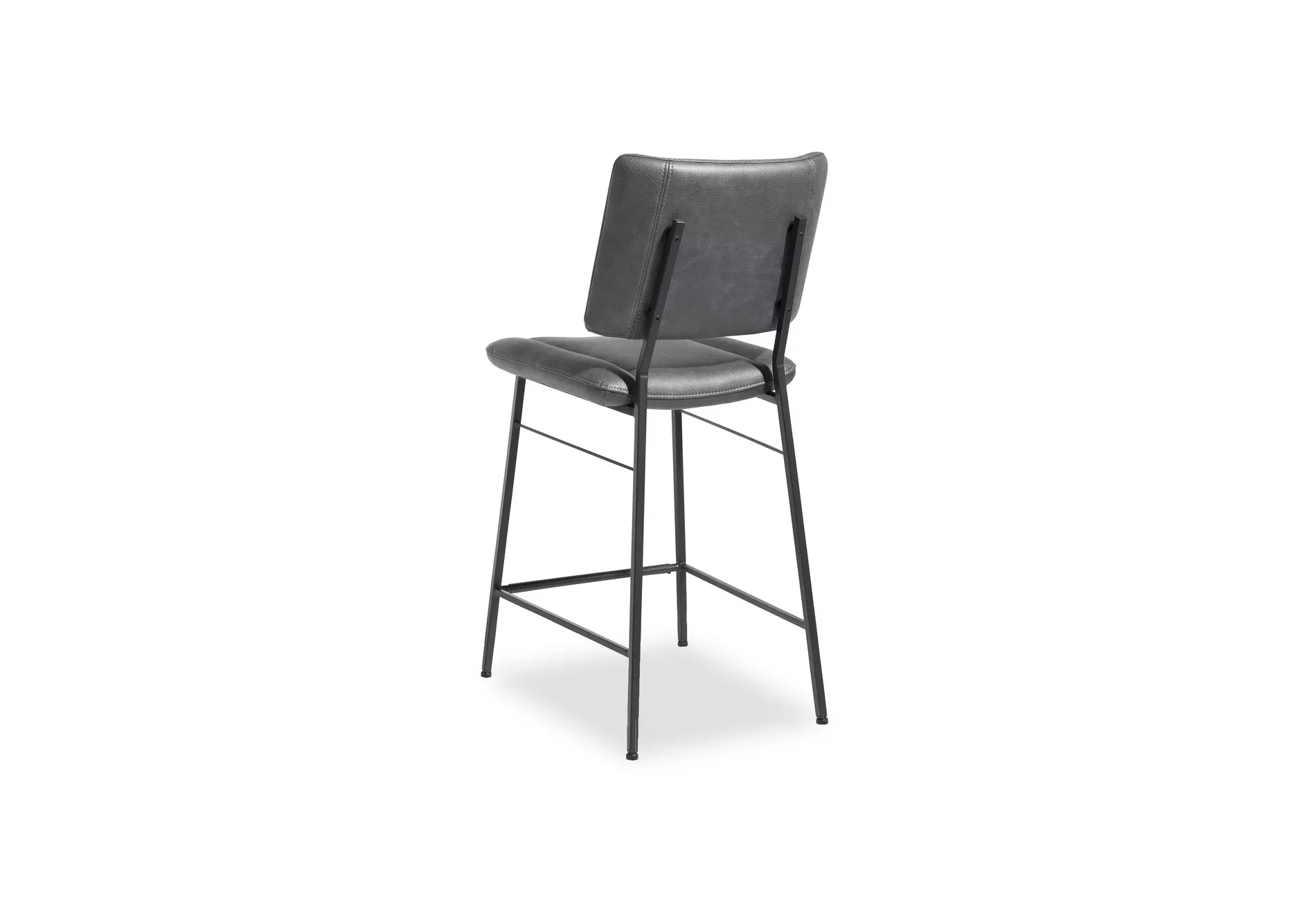 Toronto Faux Leather Fixed Bar Stool