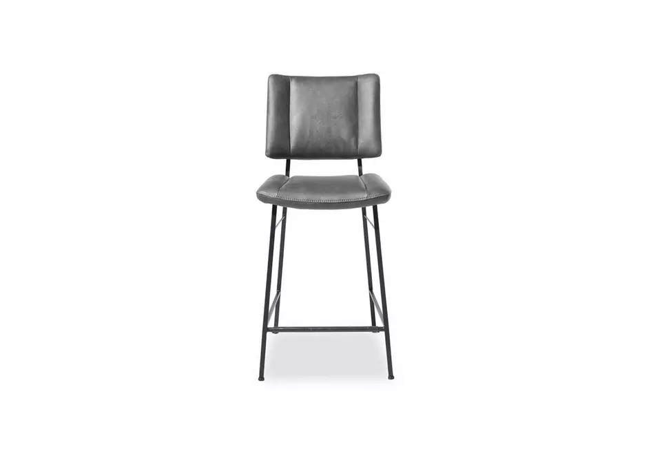 Toronto Faux Leather Fixed Bar Stool