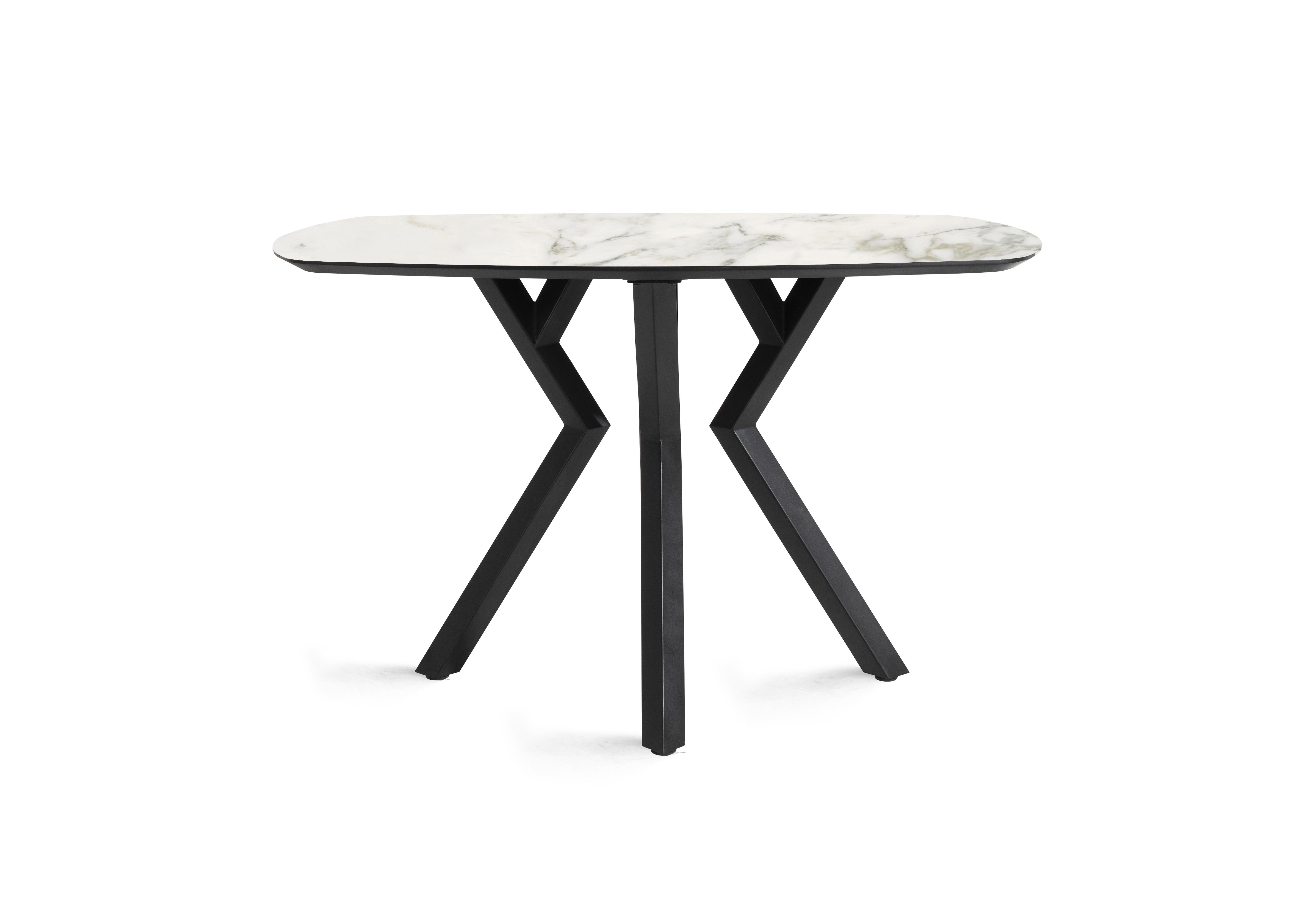 Toronto Bar Table in White on Furniture Village