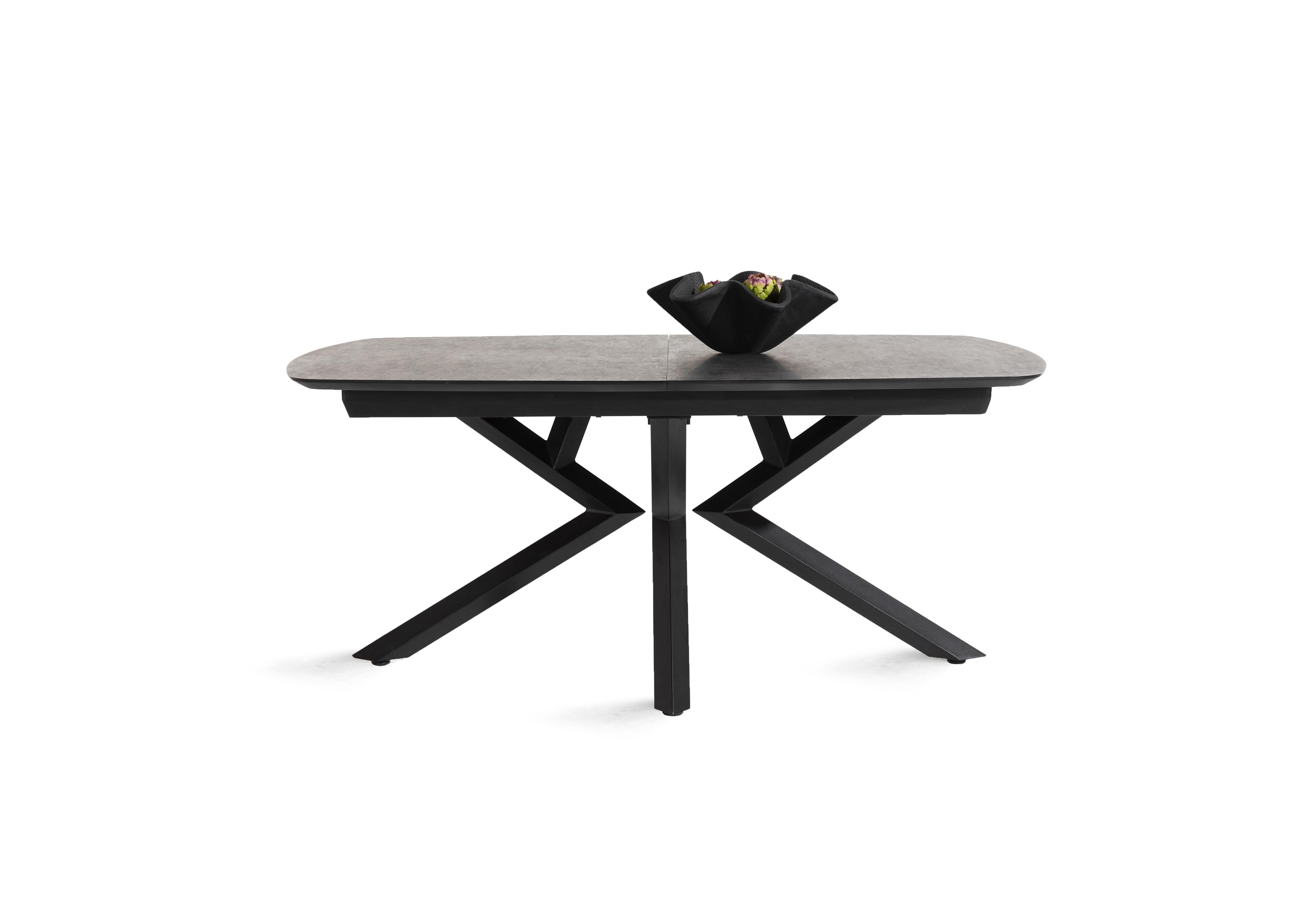 Toronto Extending Dining Table in Anthracite on Furniture Village