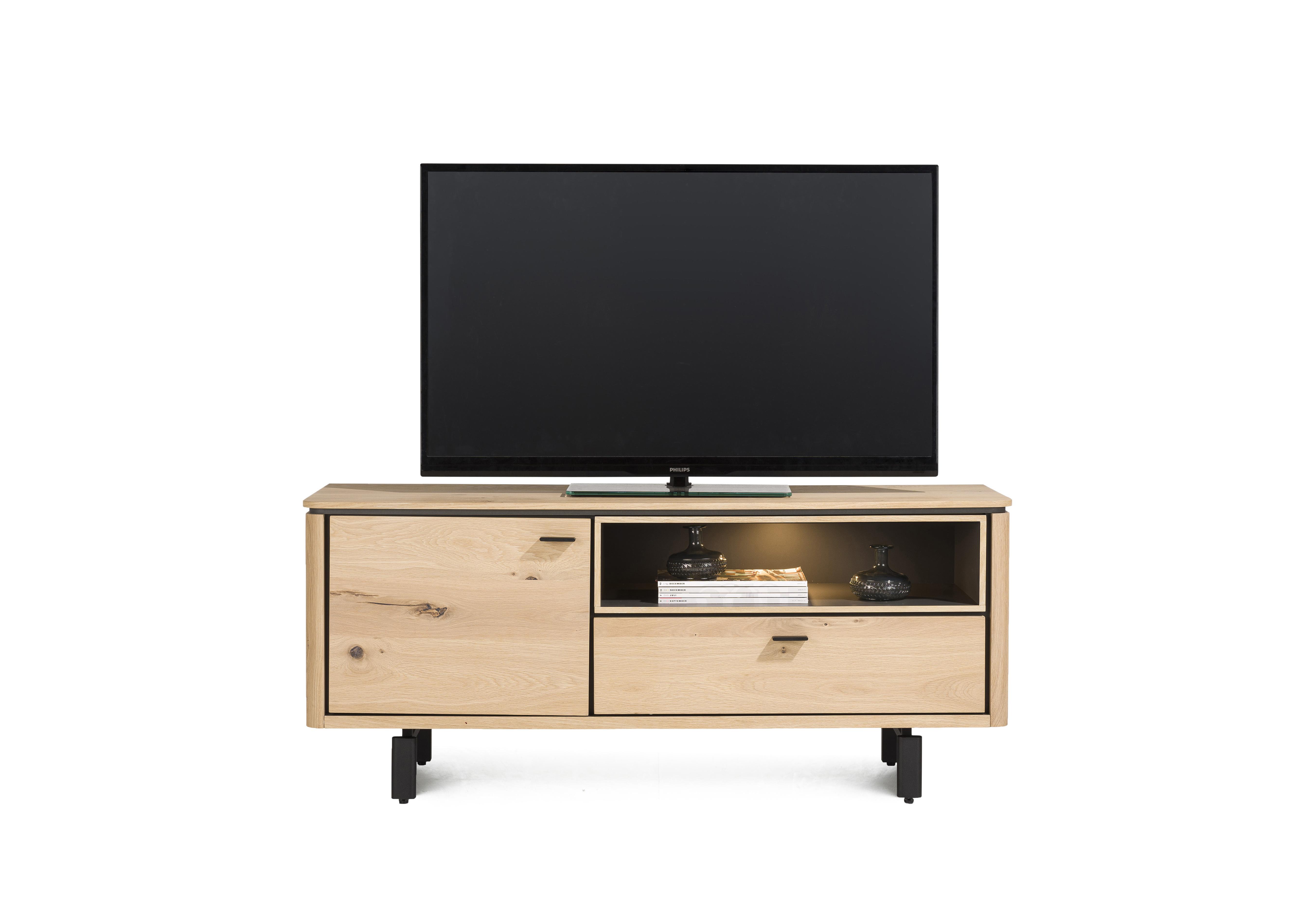 Montreal 1 Door TV Unit in Natural on Furniture Village