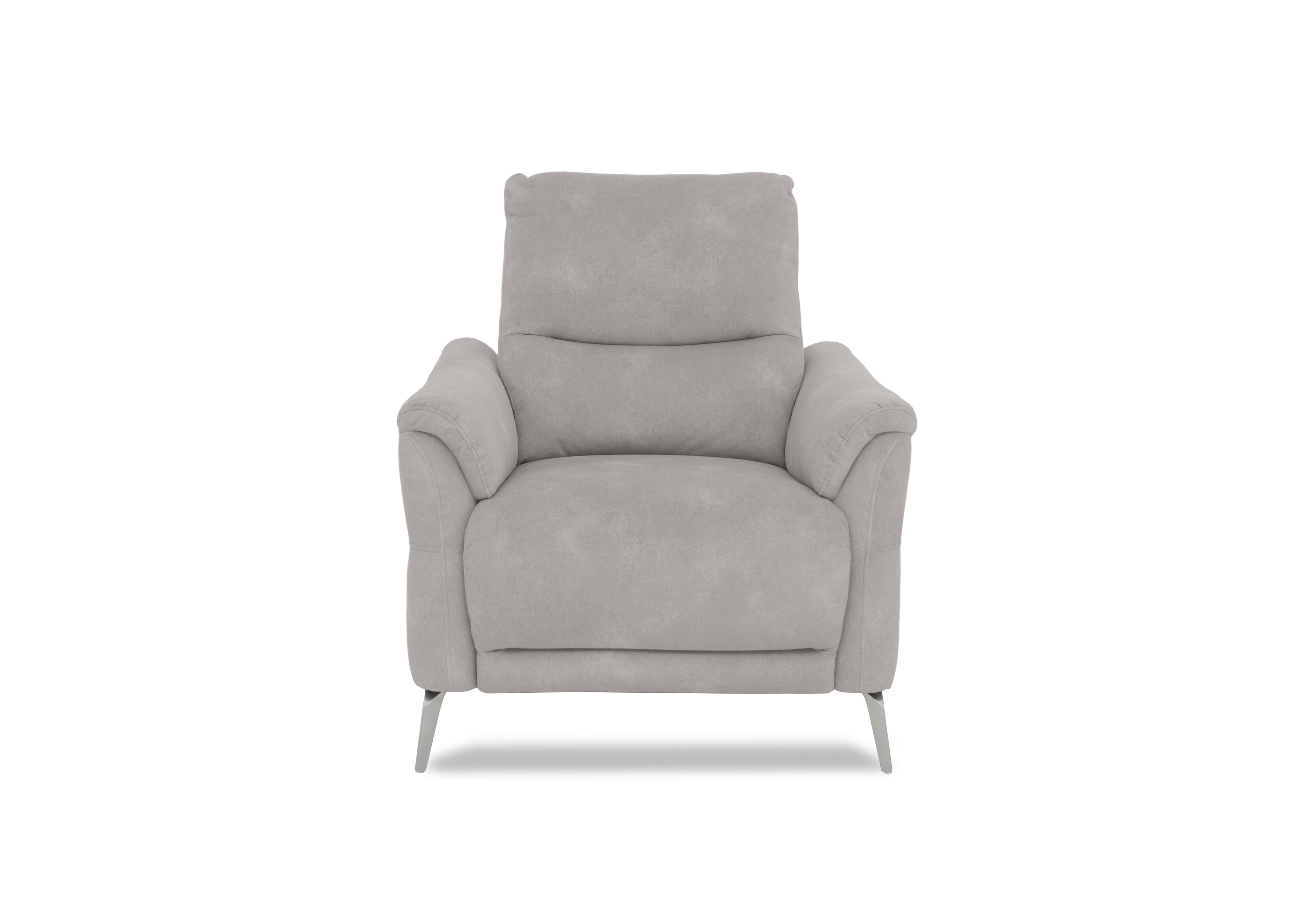 Daytona Fabric Power Recliner Chair with Bluetooth Speaker in 43502 Dexter Stone on Furniture Village