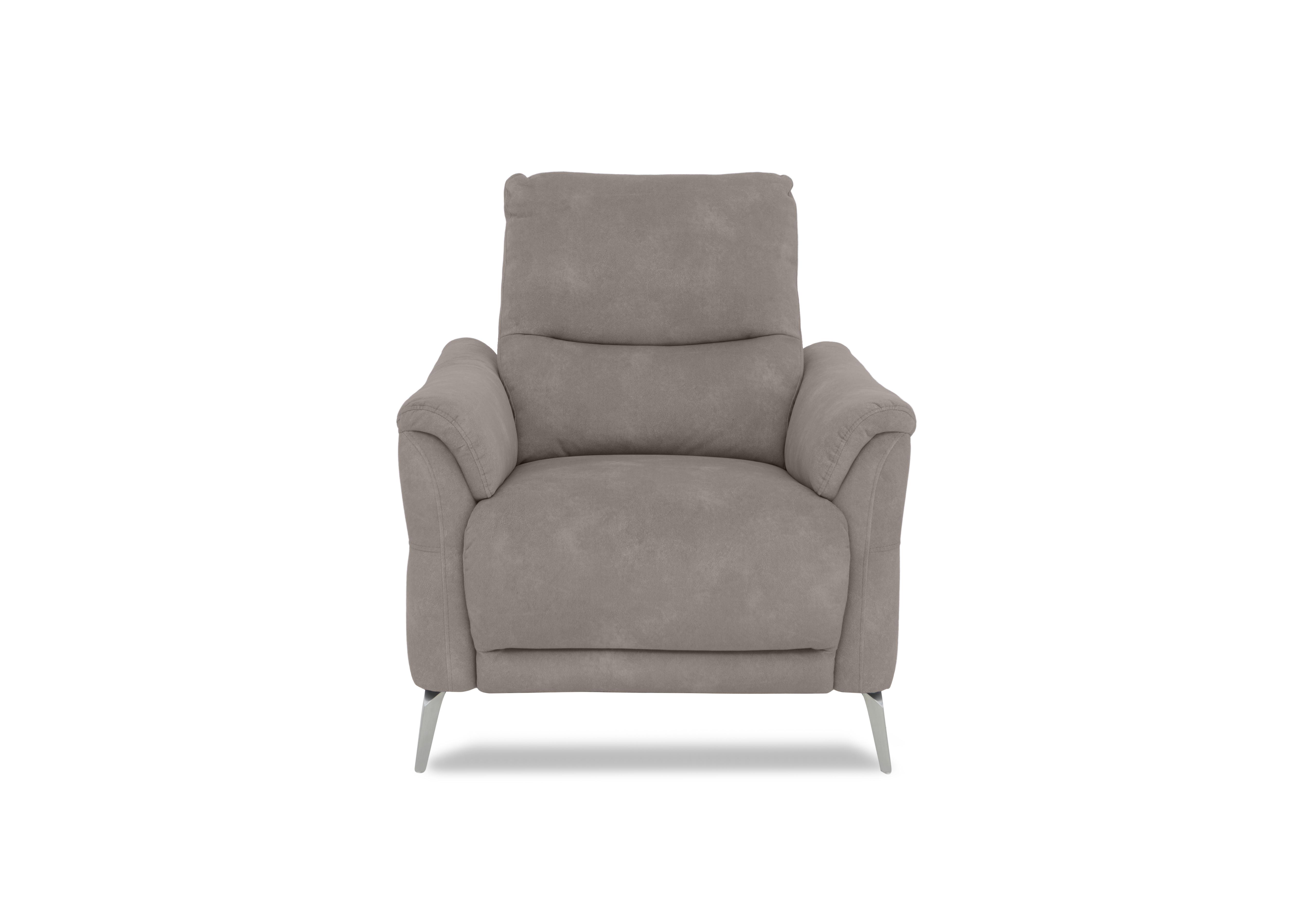 Daytona Fabric Power Recliner Chair with Bluetooth Speaker in 43504 Dexter Mocha on Furniture Village