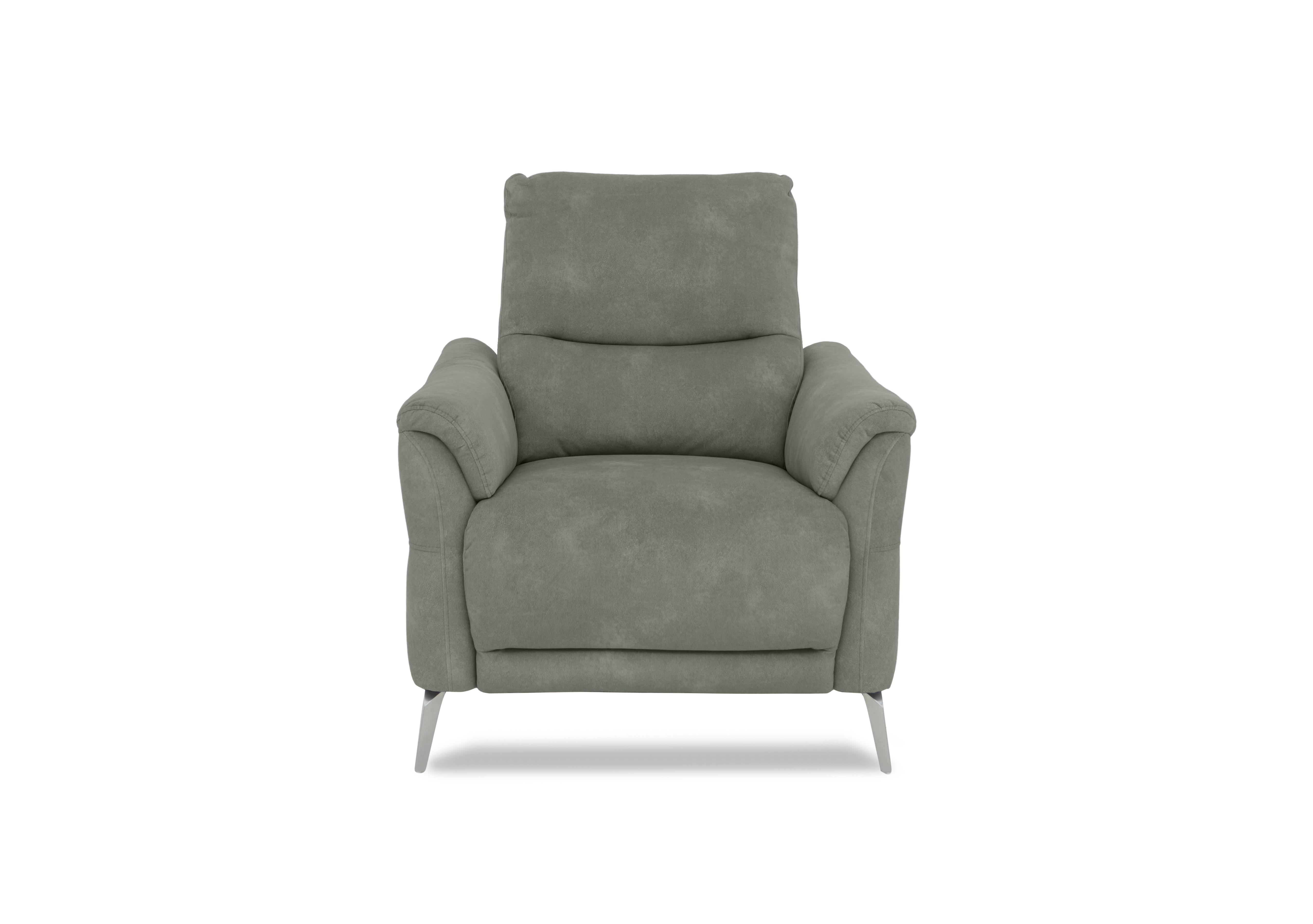 Daytona Fabric Power Recliner Chair with Bluetooth Speaker in 43514 Dexter Fern on Furniture Village