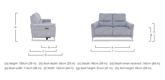 Daytona 2 Seater Fabric Sofa in  on Furniture Village