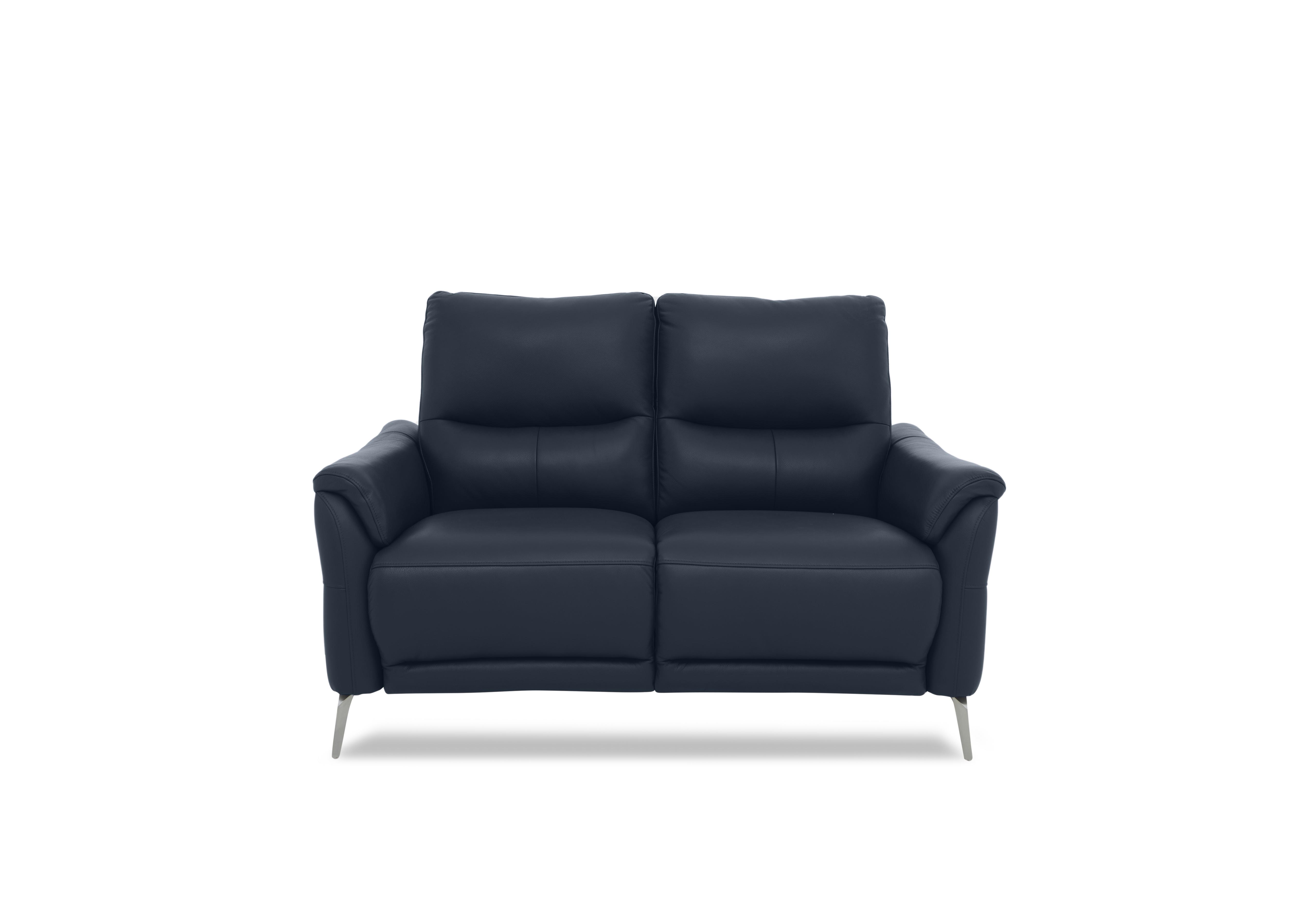 Daytona 2 Seater Leather Sofa in Cat-40/09 Peacock on Furniture Village