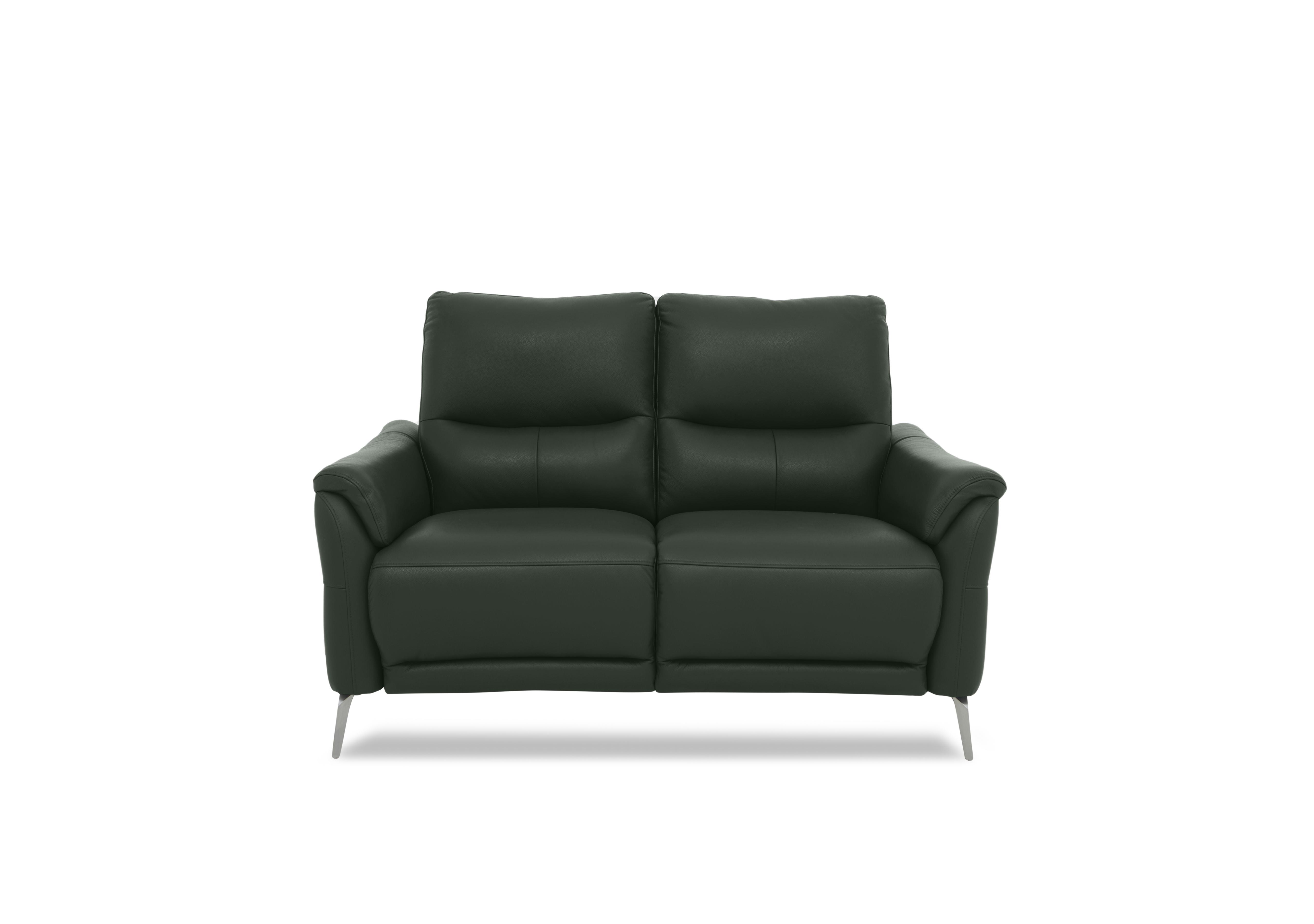 Daytona 2 Seater Leather Sofa in Cat-40/10 Oslo Pine on Furniture Village