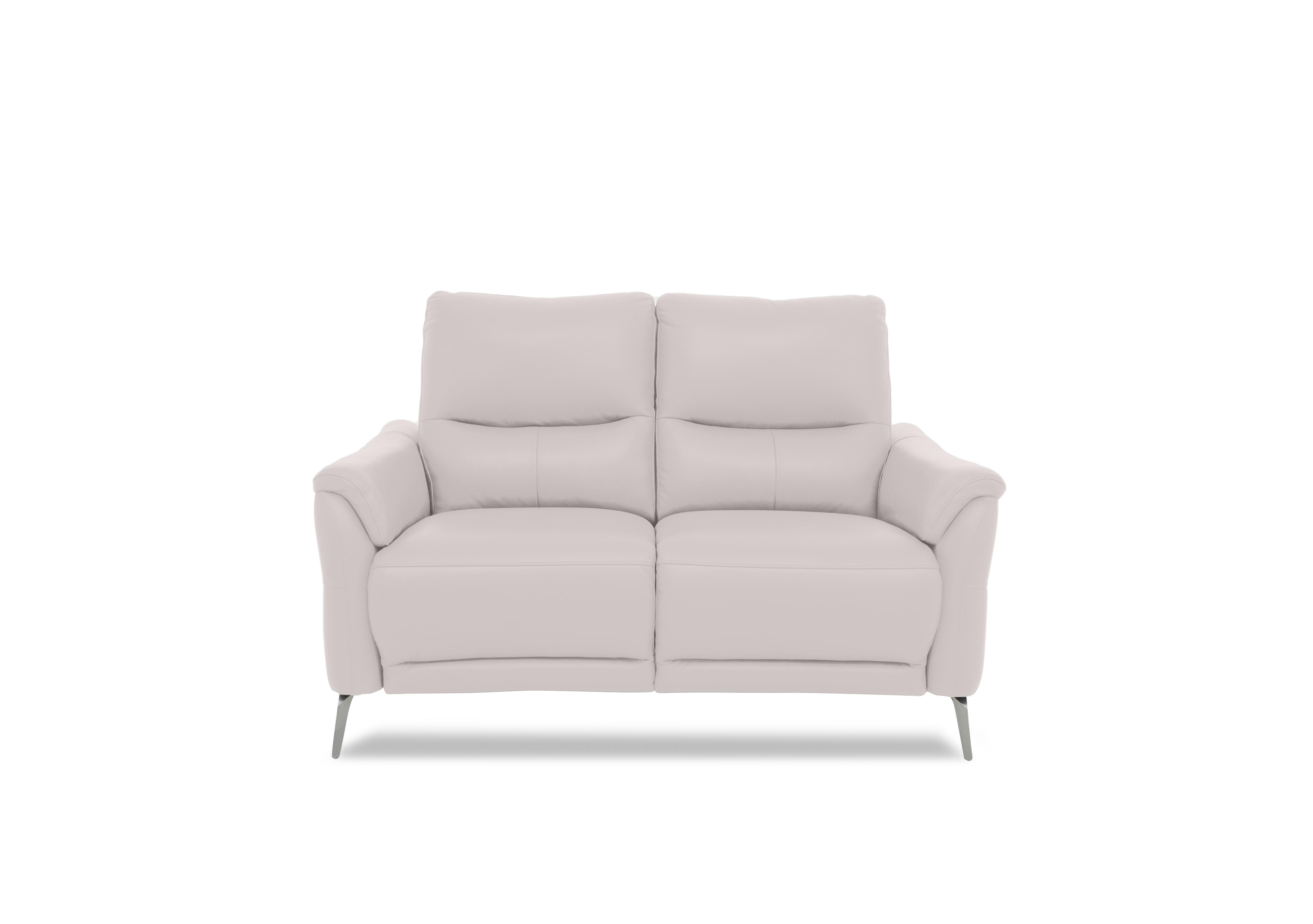 Daytona 2 Seater Leather Sofa in Cat-40/13 Cotton on Furniture Village