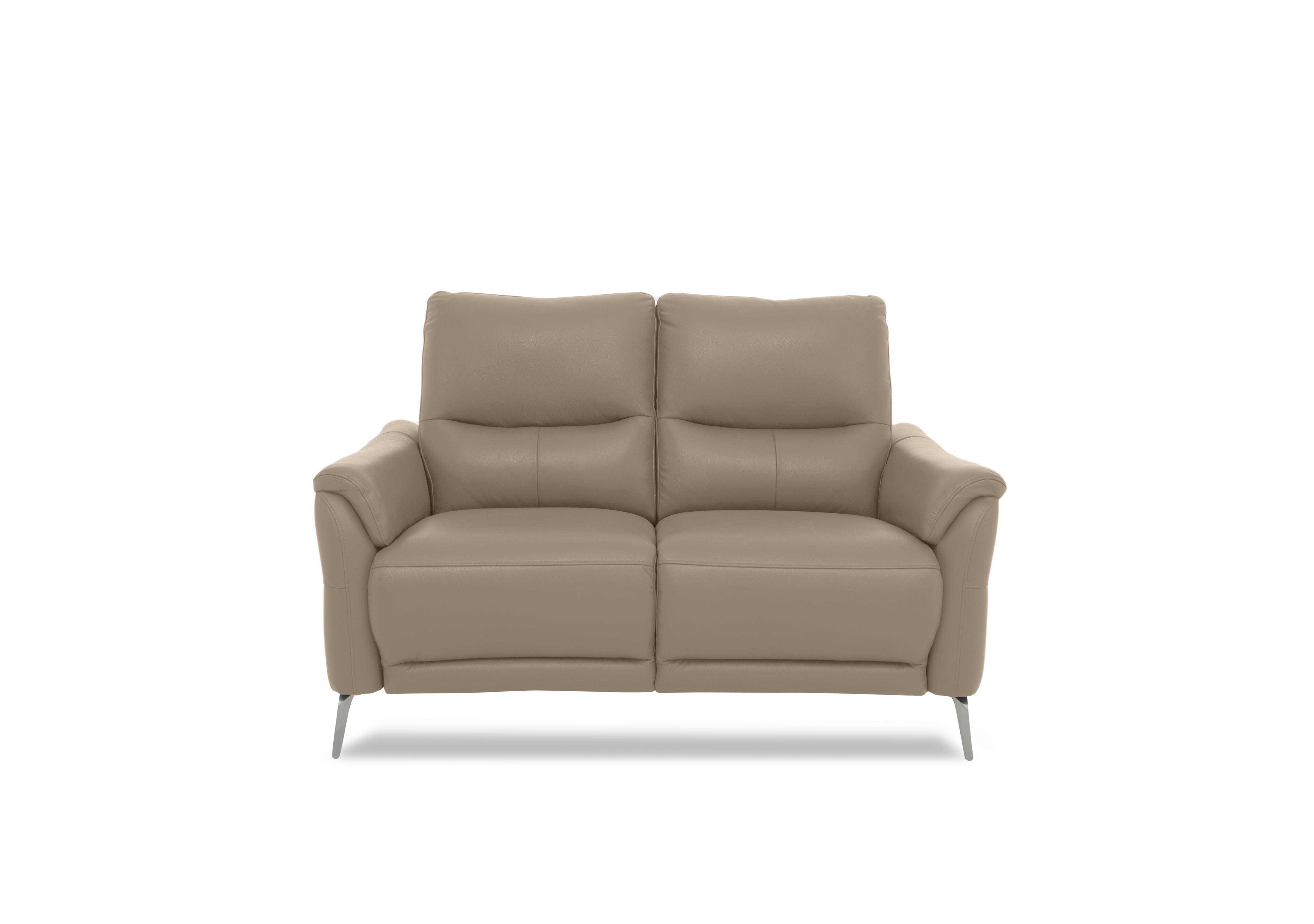 Daytona 2 Seater Leather Sofa in Cat-60/06 Barley on Furniture Village