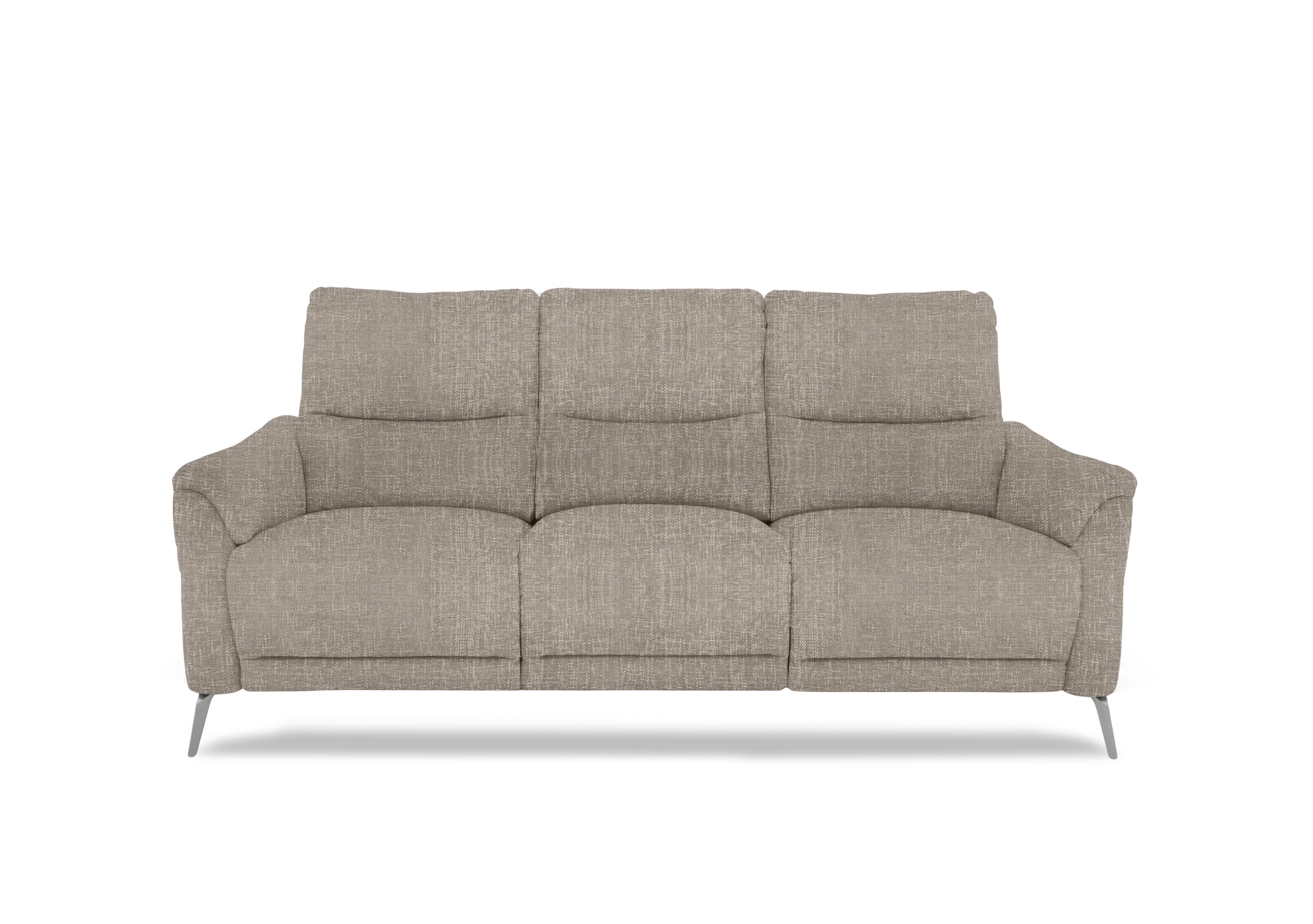 Daytona 3 Seater Fabric Power Recliner Sofa with Drop Down in 14445 Anivia Khaki on Furniture Village