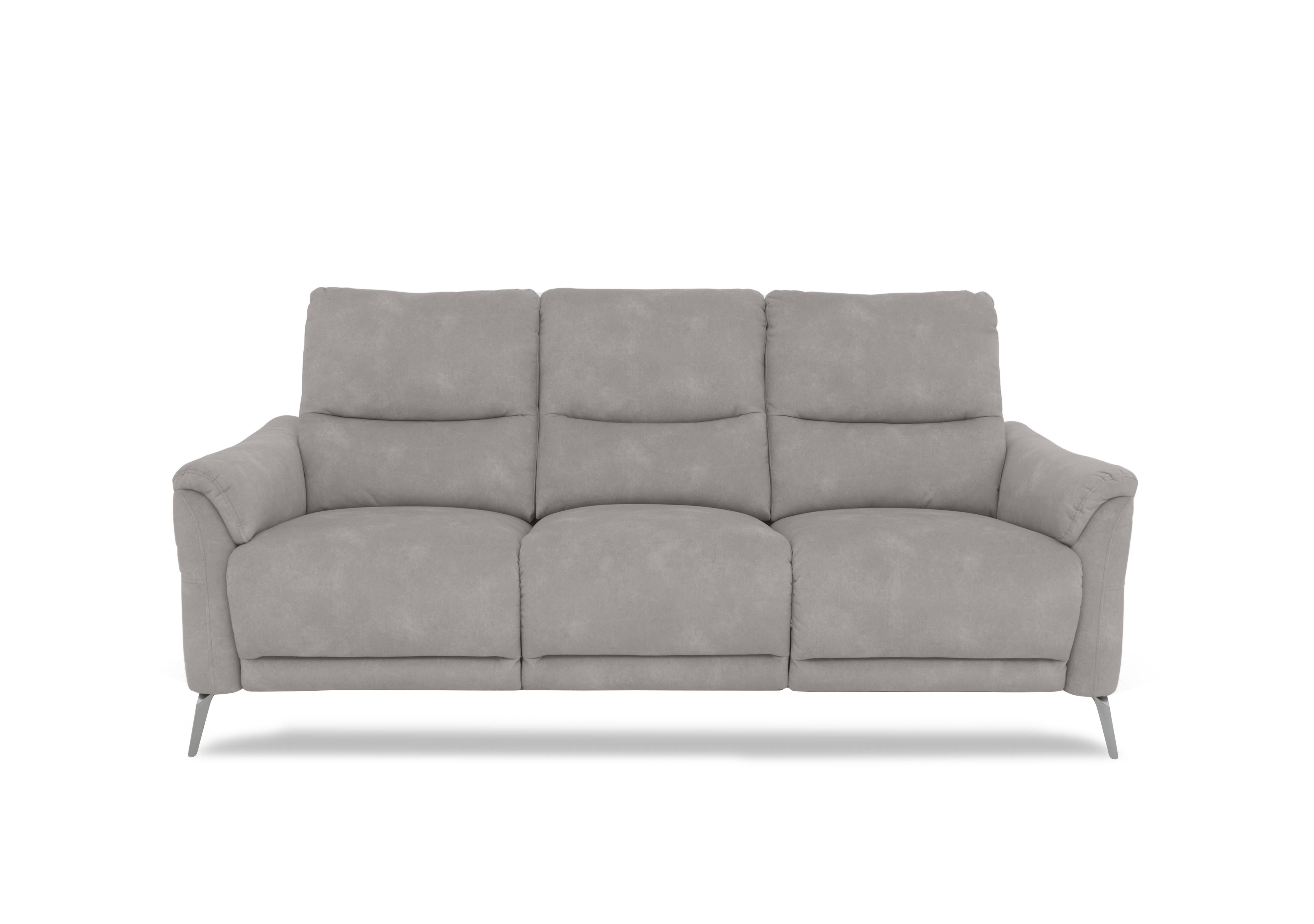 Daytona 3 Seater Fabric Power Recliner Sofa with Drop Down in 43502 Dexter Stone on Furniture Village