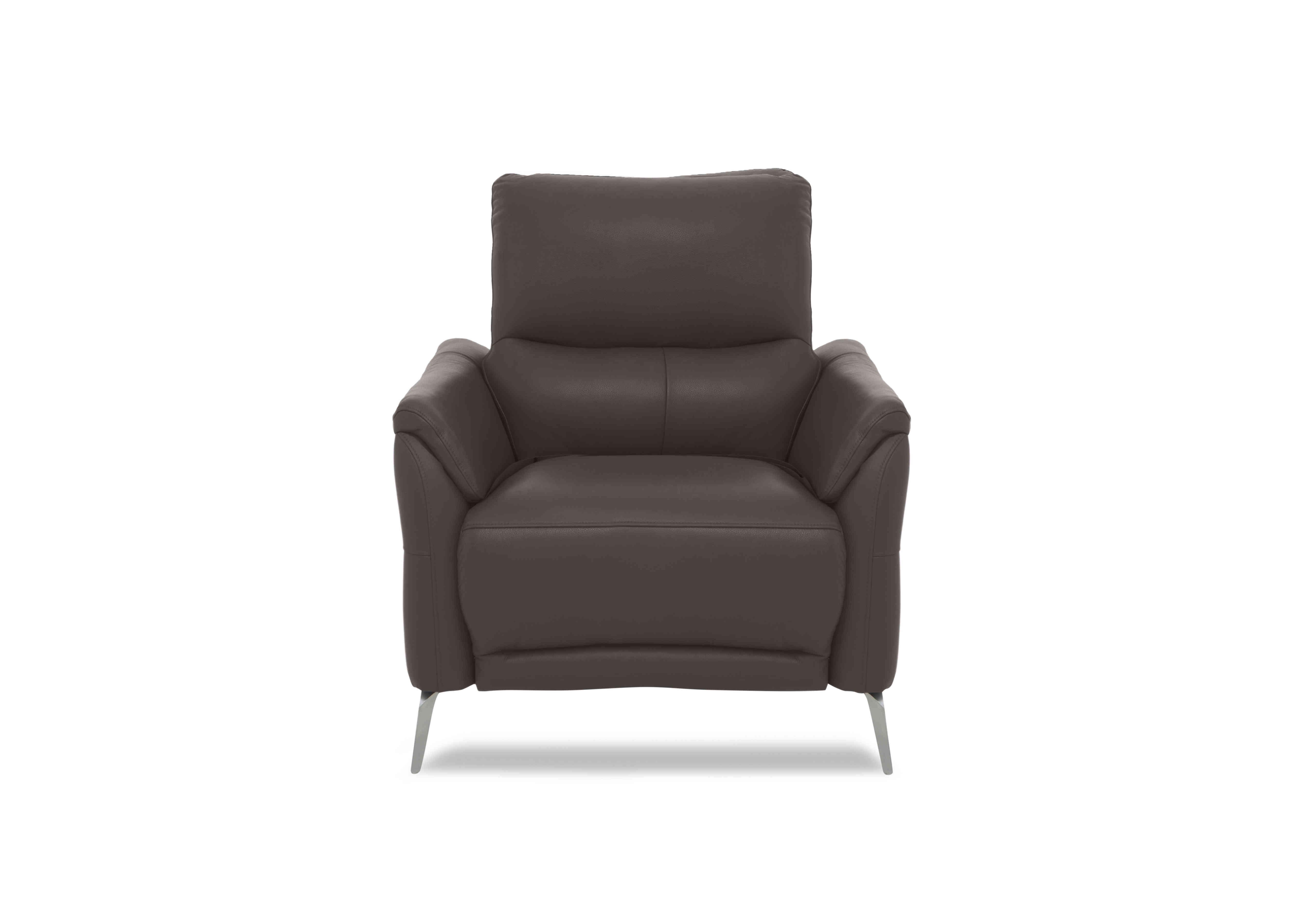 Daytona Leather Chair in Cat-60/21 Storm on Furniture Village