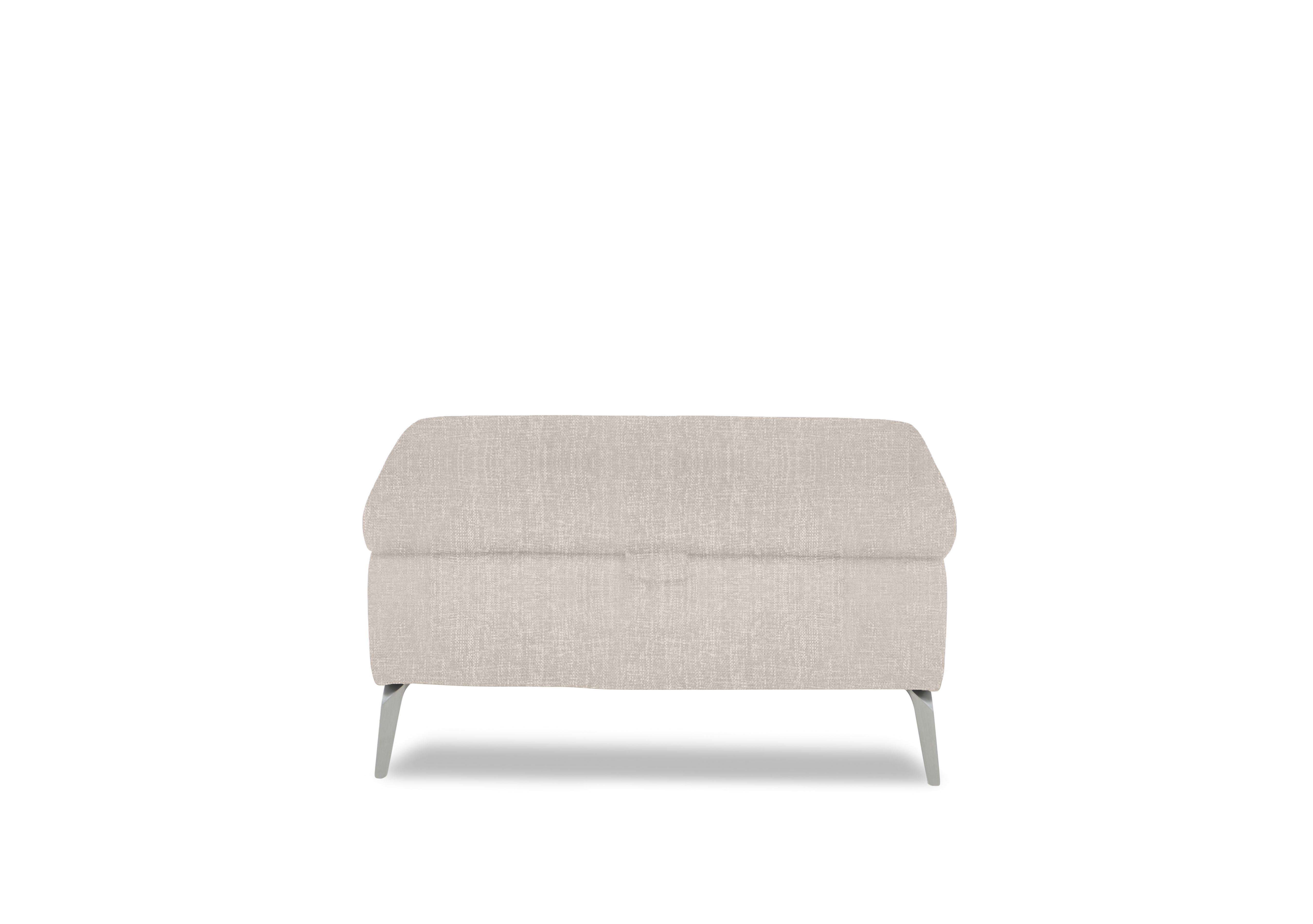 Daytona Fabric Storage Footstool in 13445 Anivia Nature on Furniture Village