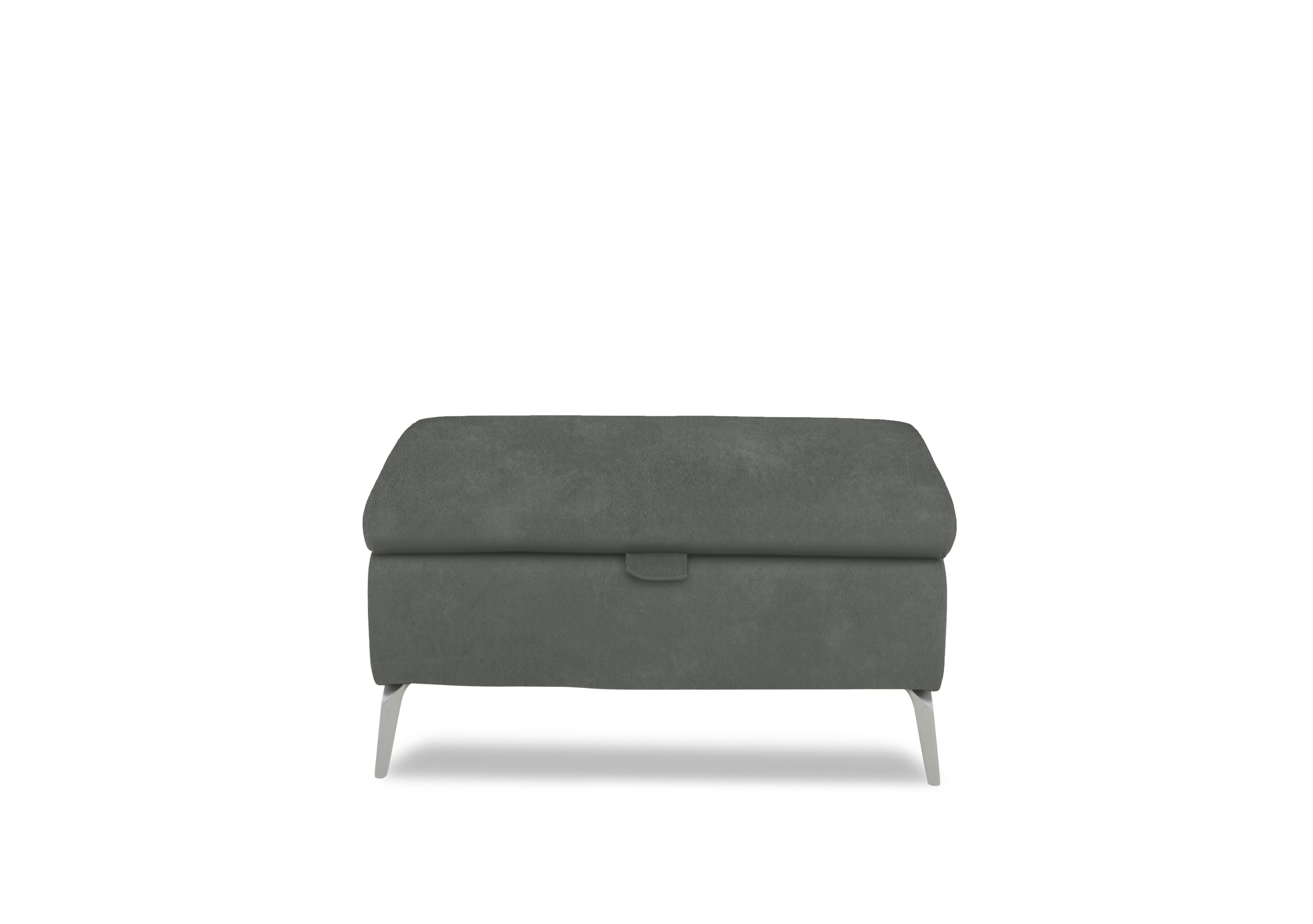 Daytona Fabric Storage Footstool in 43515 Dexter Moss on Furniture Village