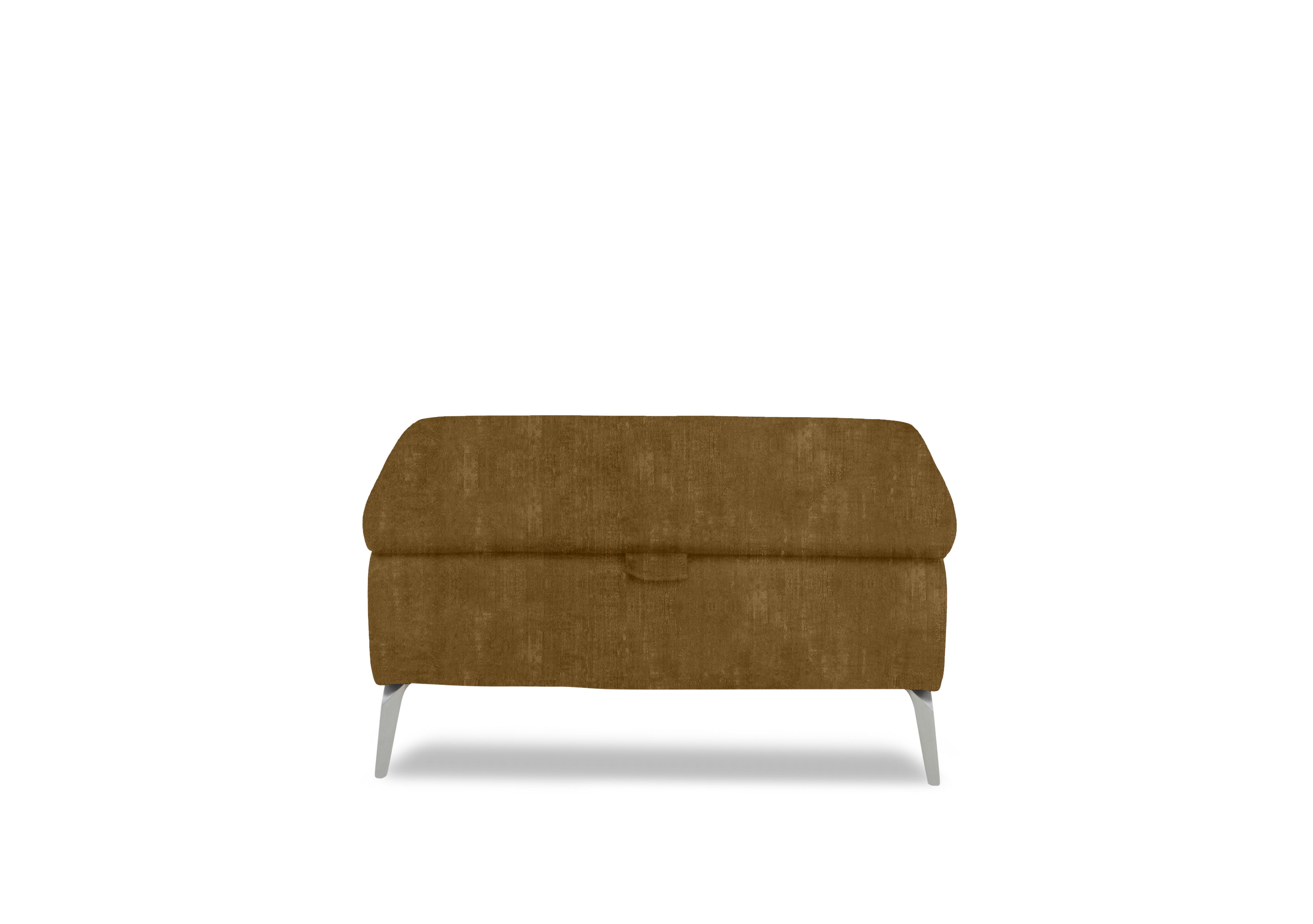 Daytona Fabric Storage Footstool in 52002 Heritage Saffron on Furniture Village